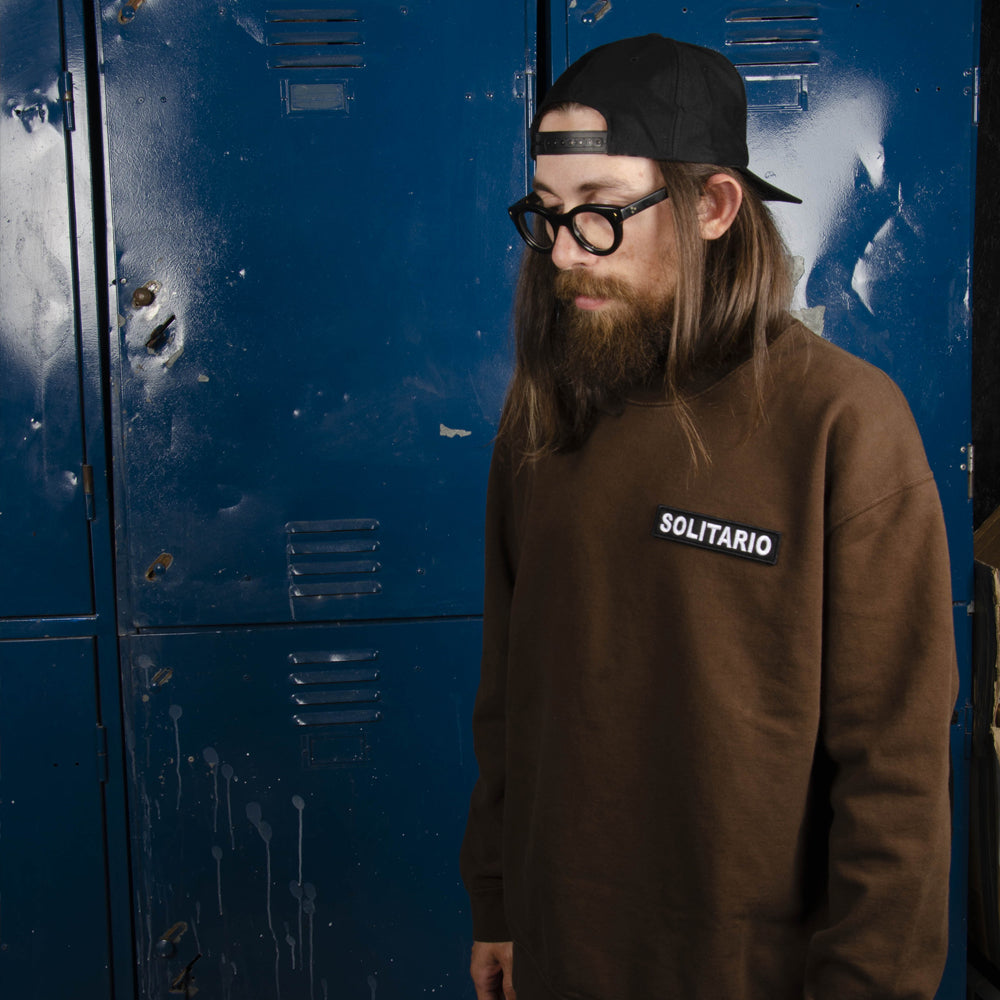 *NEW DROP* // SOLITARIO BROWN SWEATSHIRT