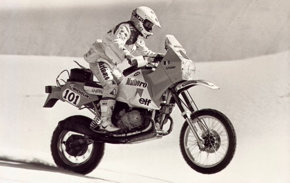1985 WTF MOMENT: GASTON RAHIER & THE HUMONGOUS PARIS-DAKAR BMW