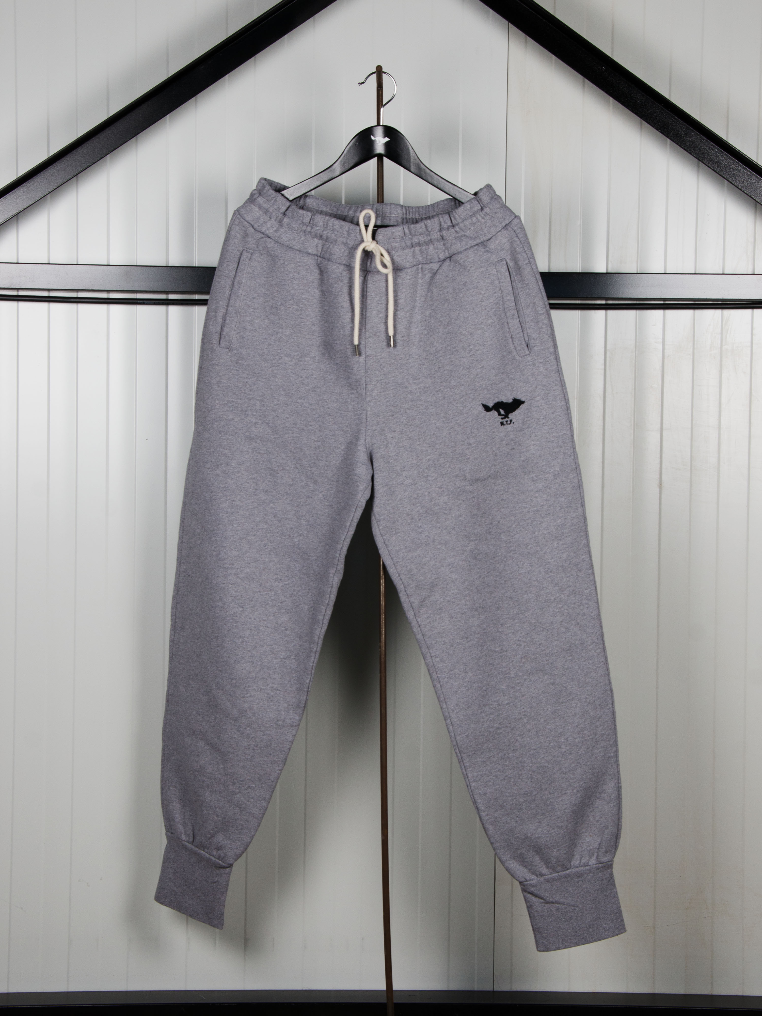 N.O.S. Balboa Embroidered Grey Jogger