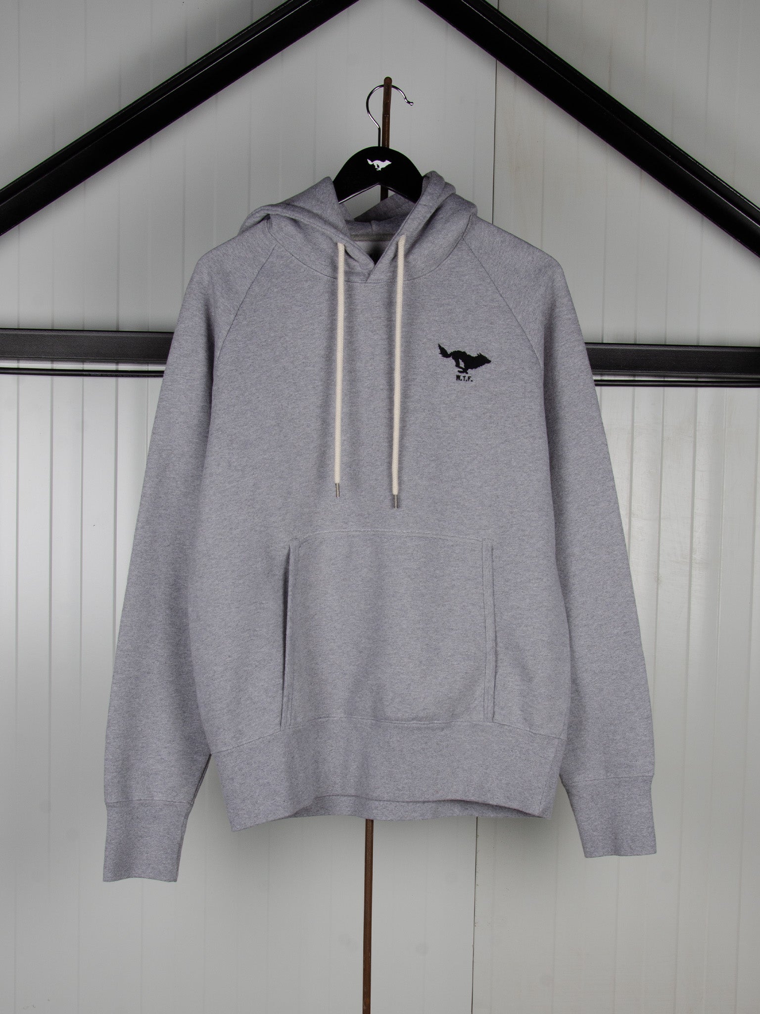 N.O.S. Balboa Embroidered Grey Hoodie