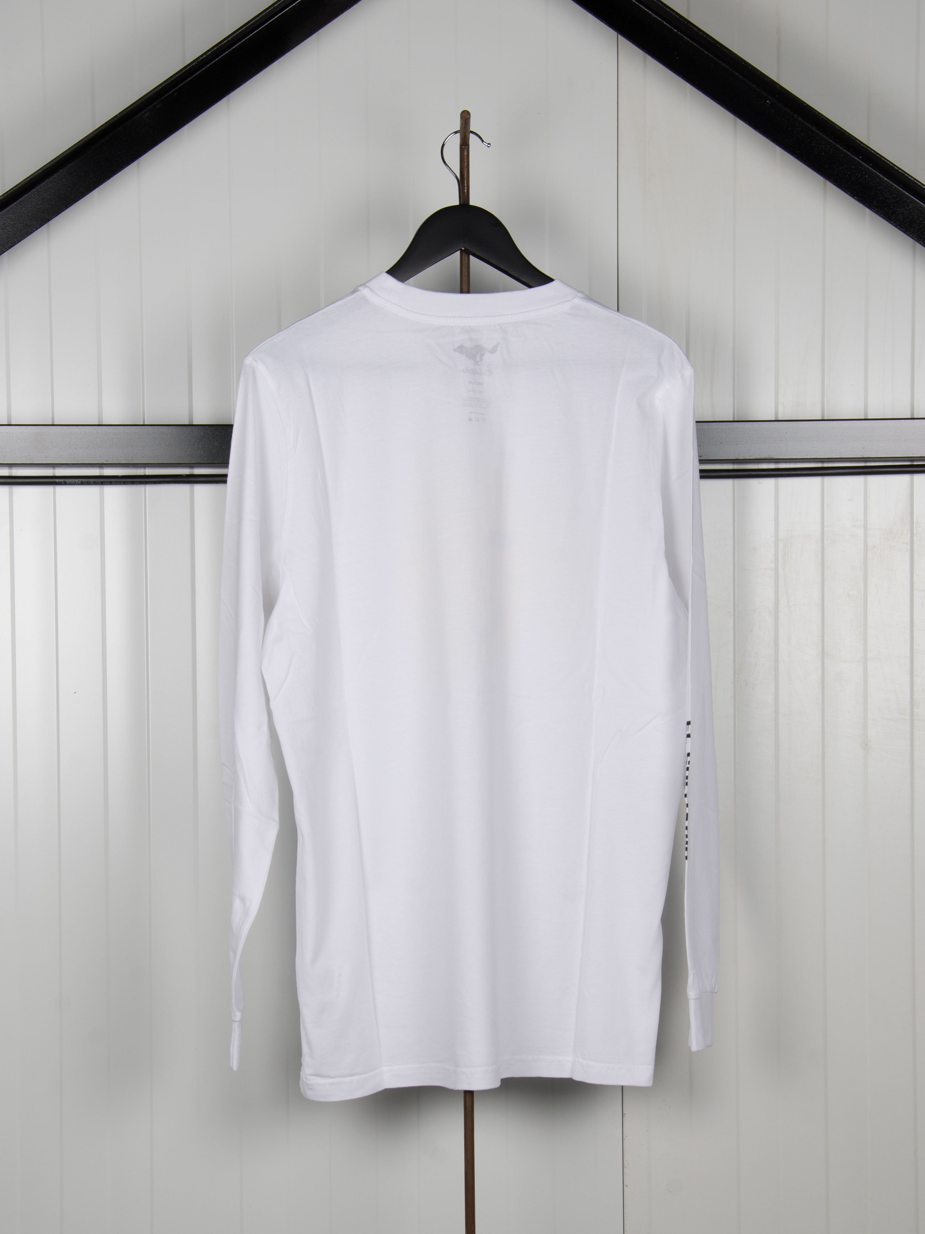 N.O.S. Smiley White Long Sleeve T-Shirt