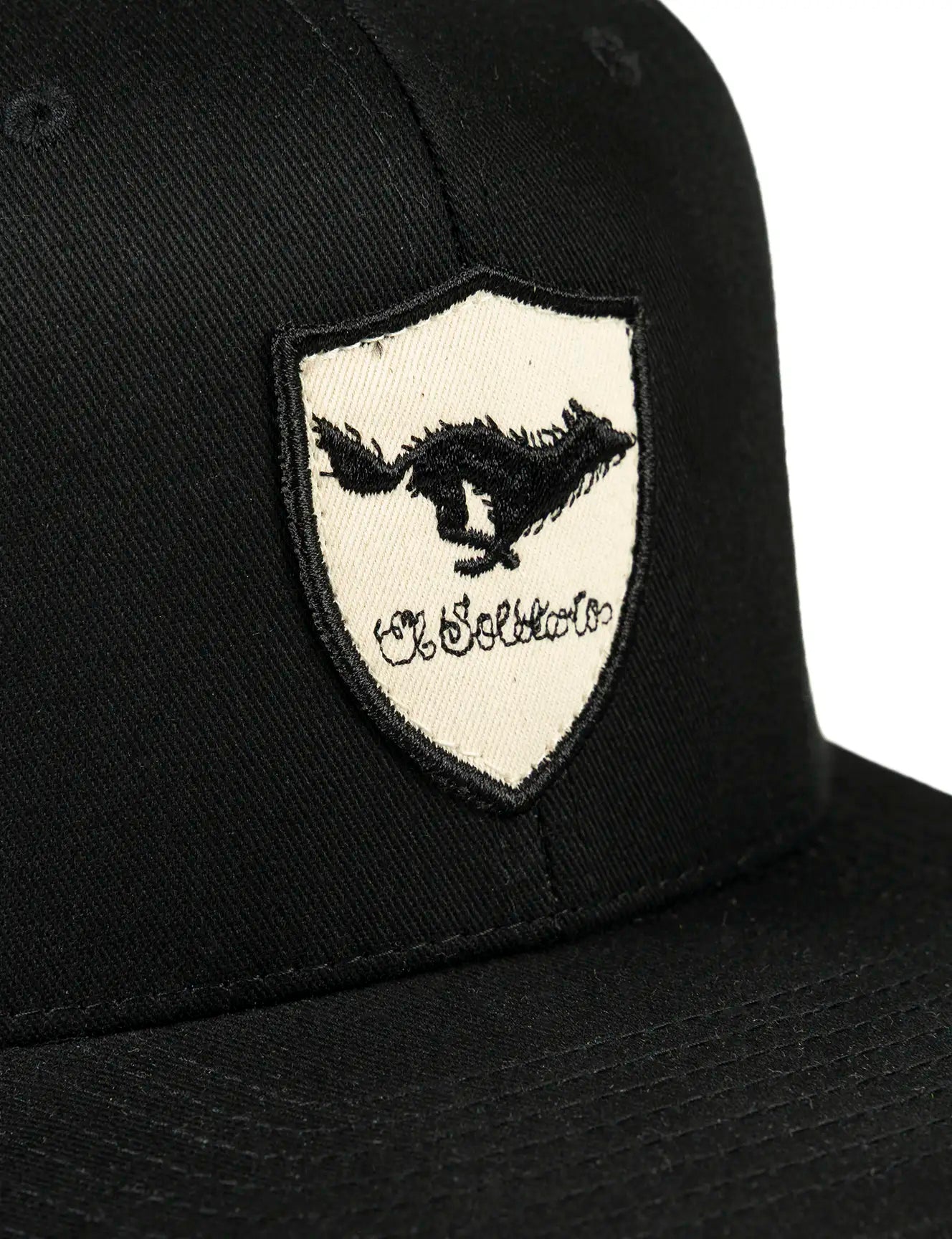 Flat Cap Black