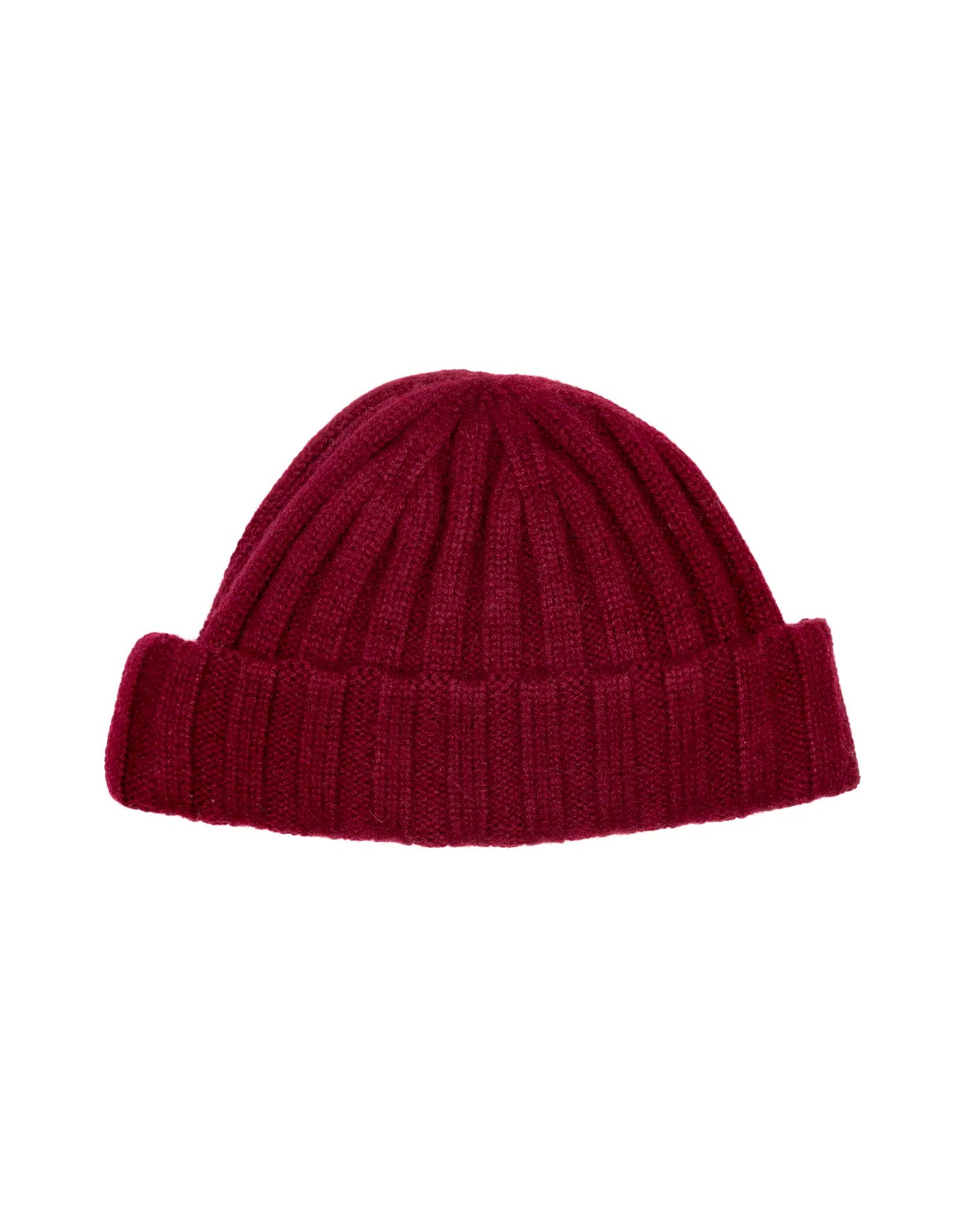 Cashmere Sailor Beanie Burgundy