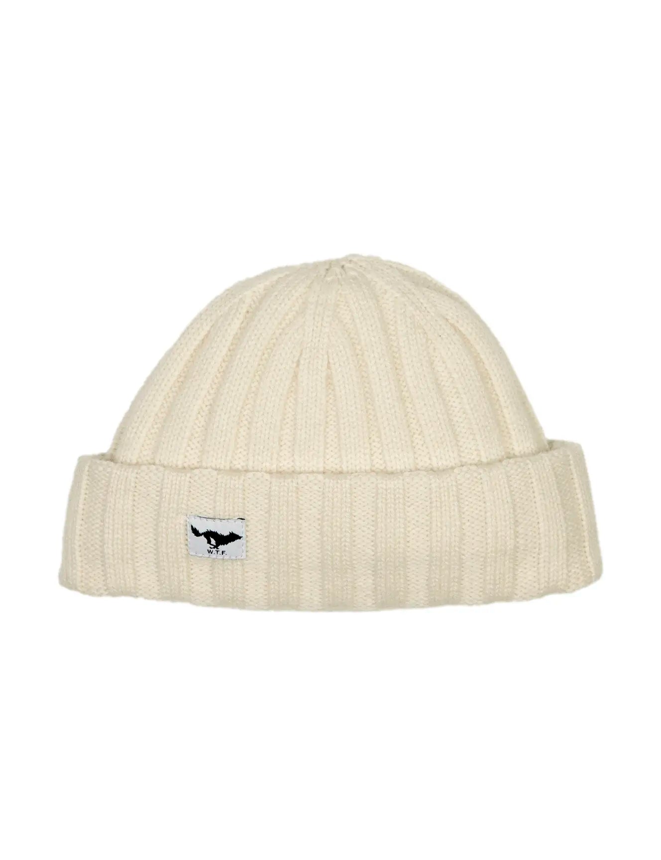 Cashmere Sailor Beanie Ecru