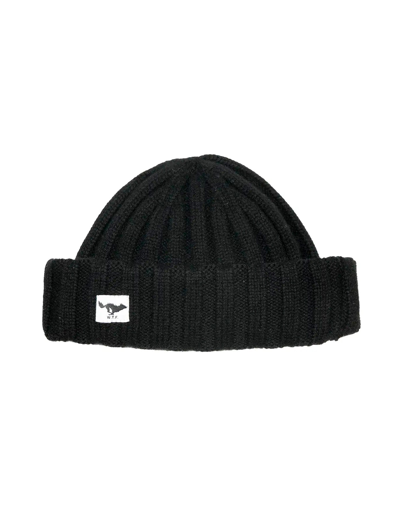 Cashmere Sailor Beanie Black