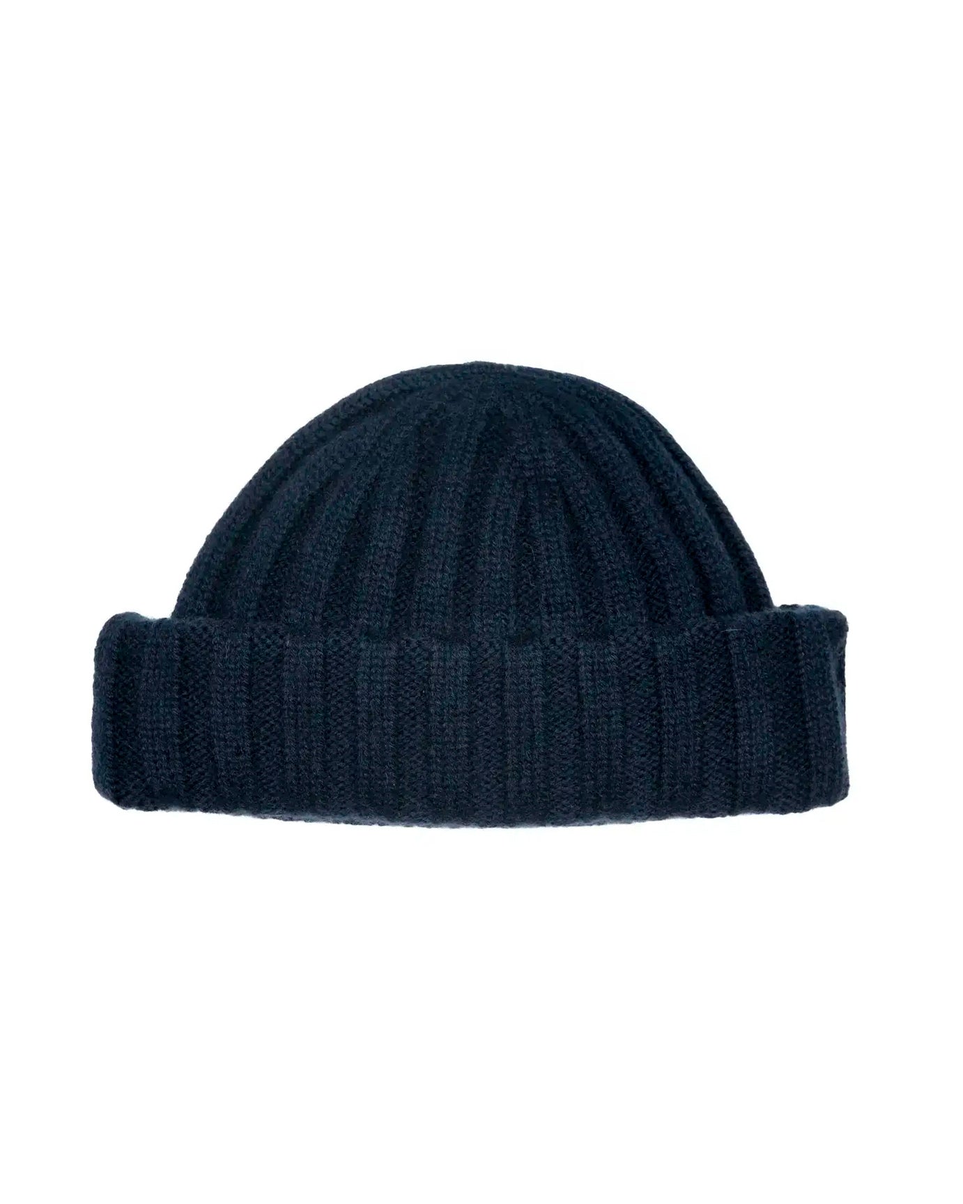 Cashmere Sailor Beanie Navy