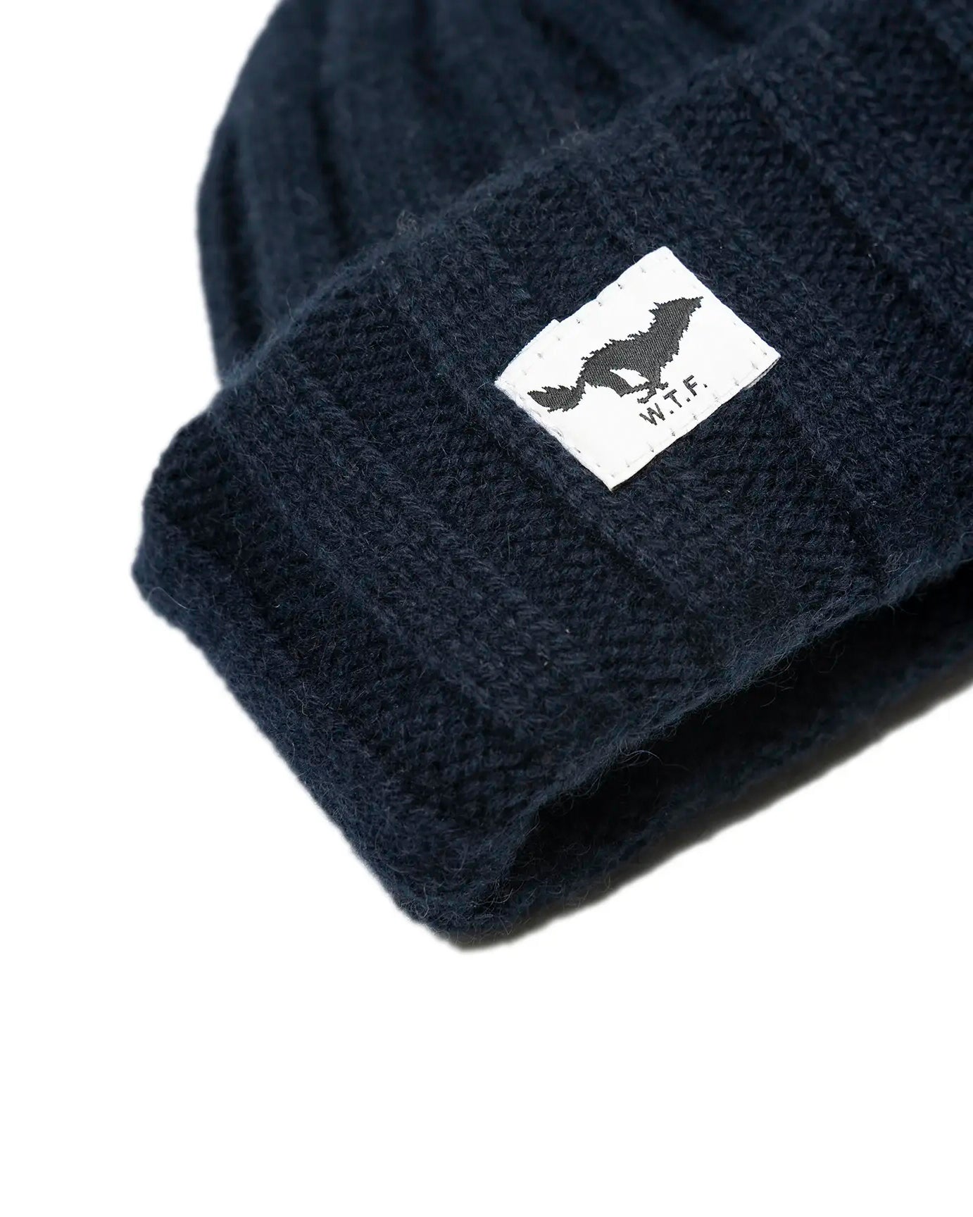 Cashmere Sailor Beanie Navy