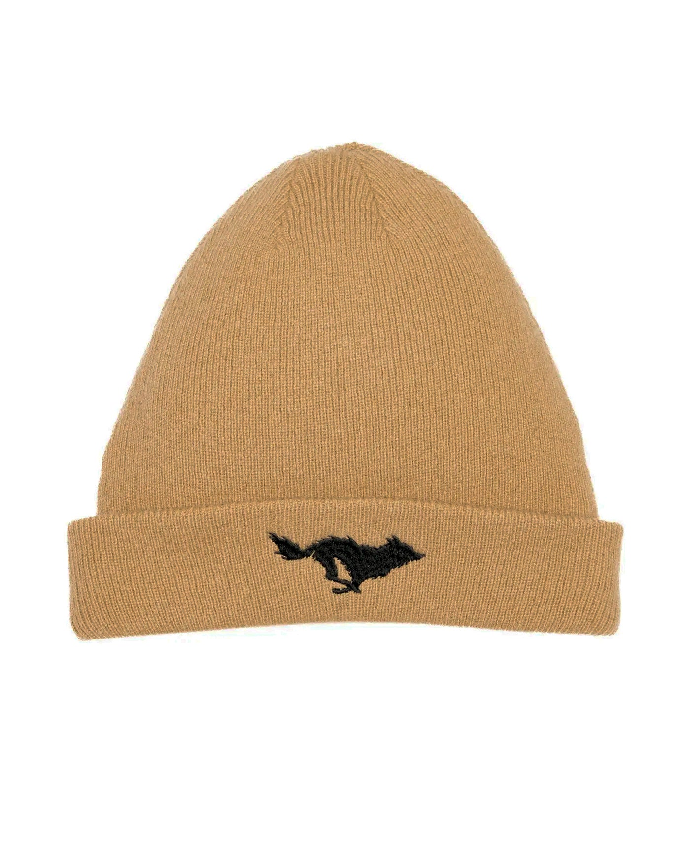 Cashmere Beanie Hat Beige