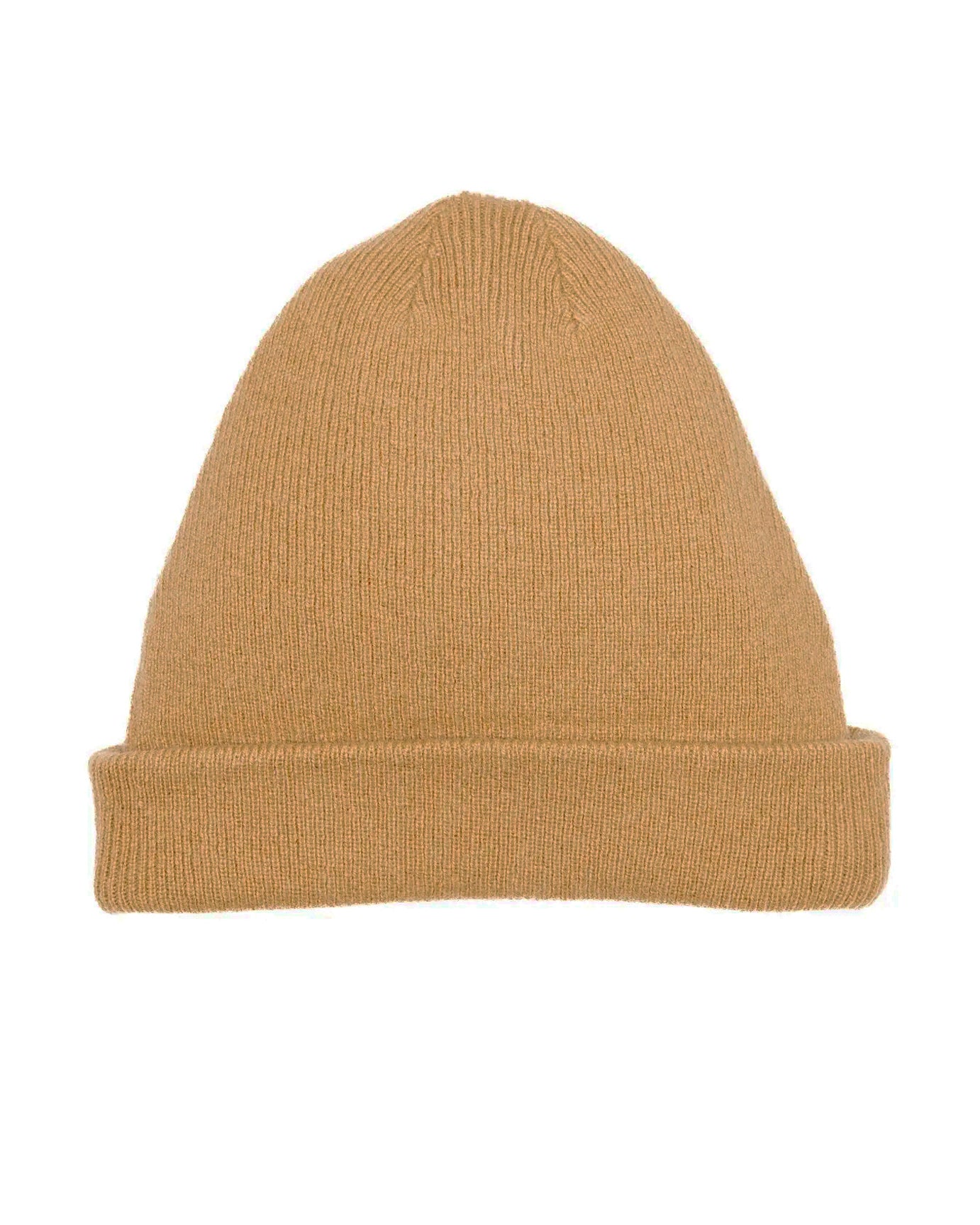 Cashmere Beanie Hat Beige