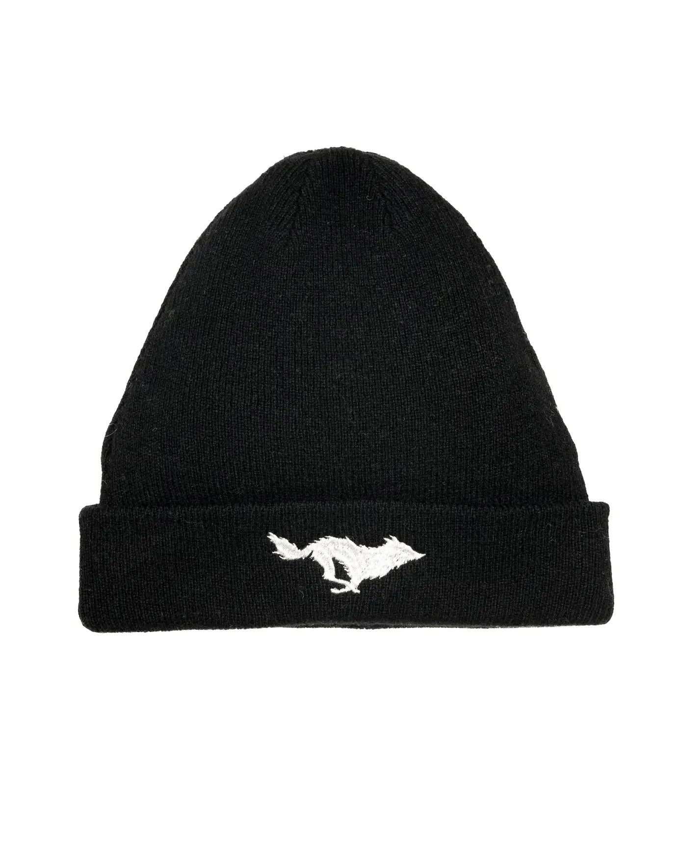 Cashmere Beanie Hat black