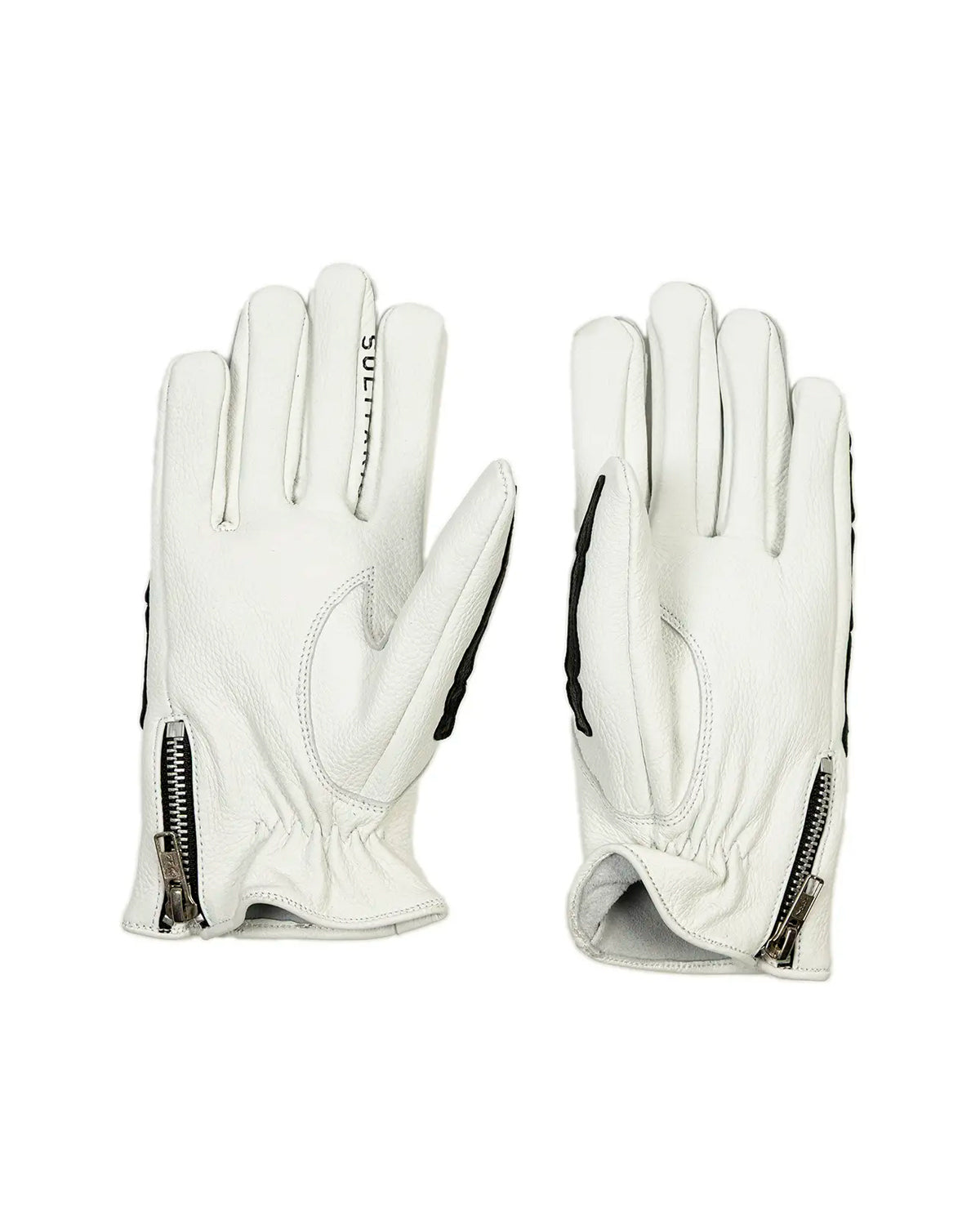 Bones Deerskin Gloves W/B