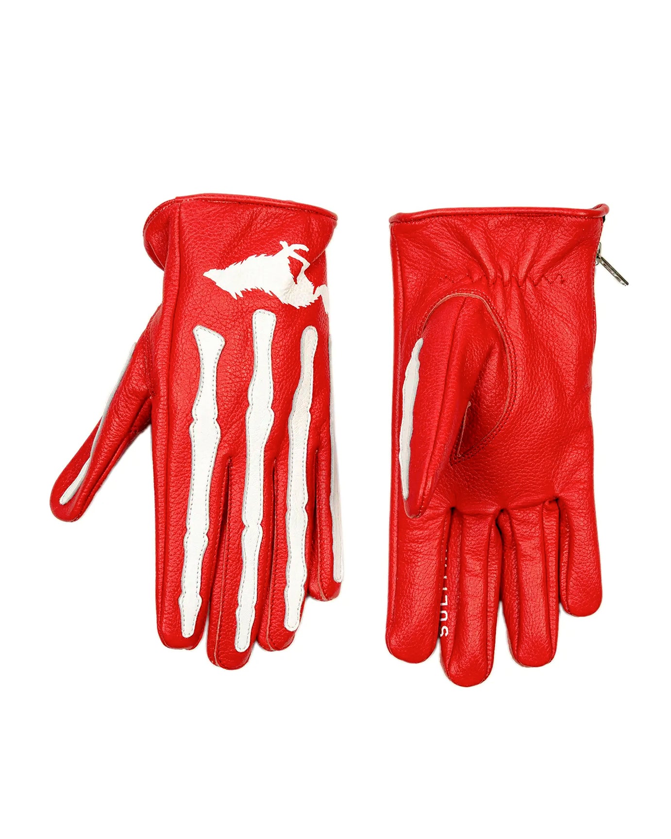 Bones Deerskin Gloves R/W