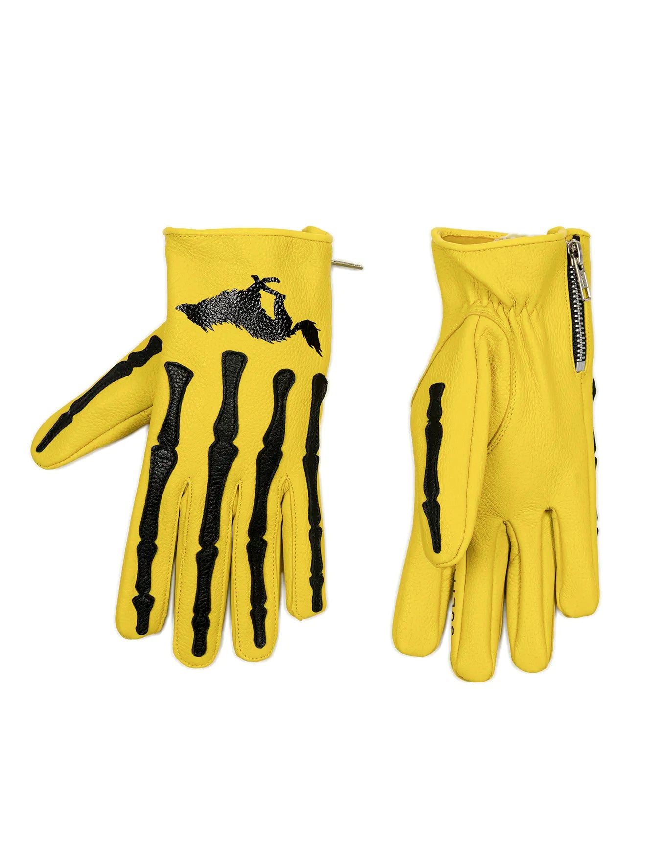 Bones Deerskin Gloves Y/B