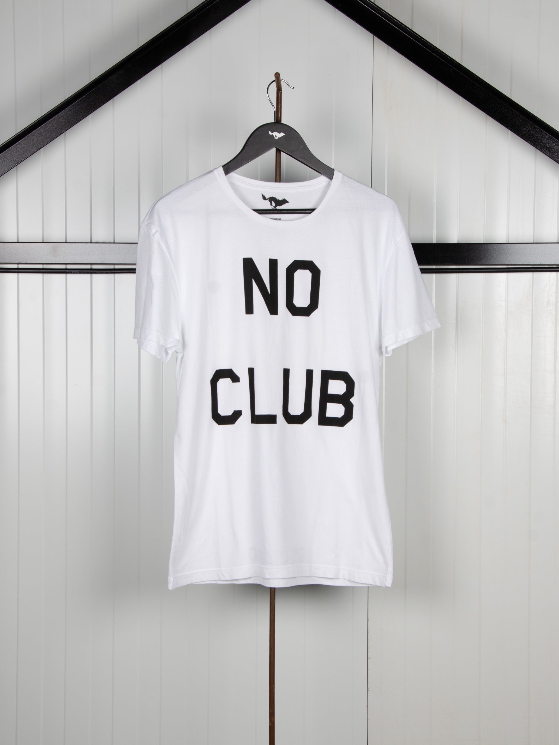 N.O.S. No Club Lighweight White T-Shirt