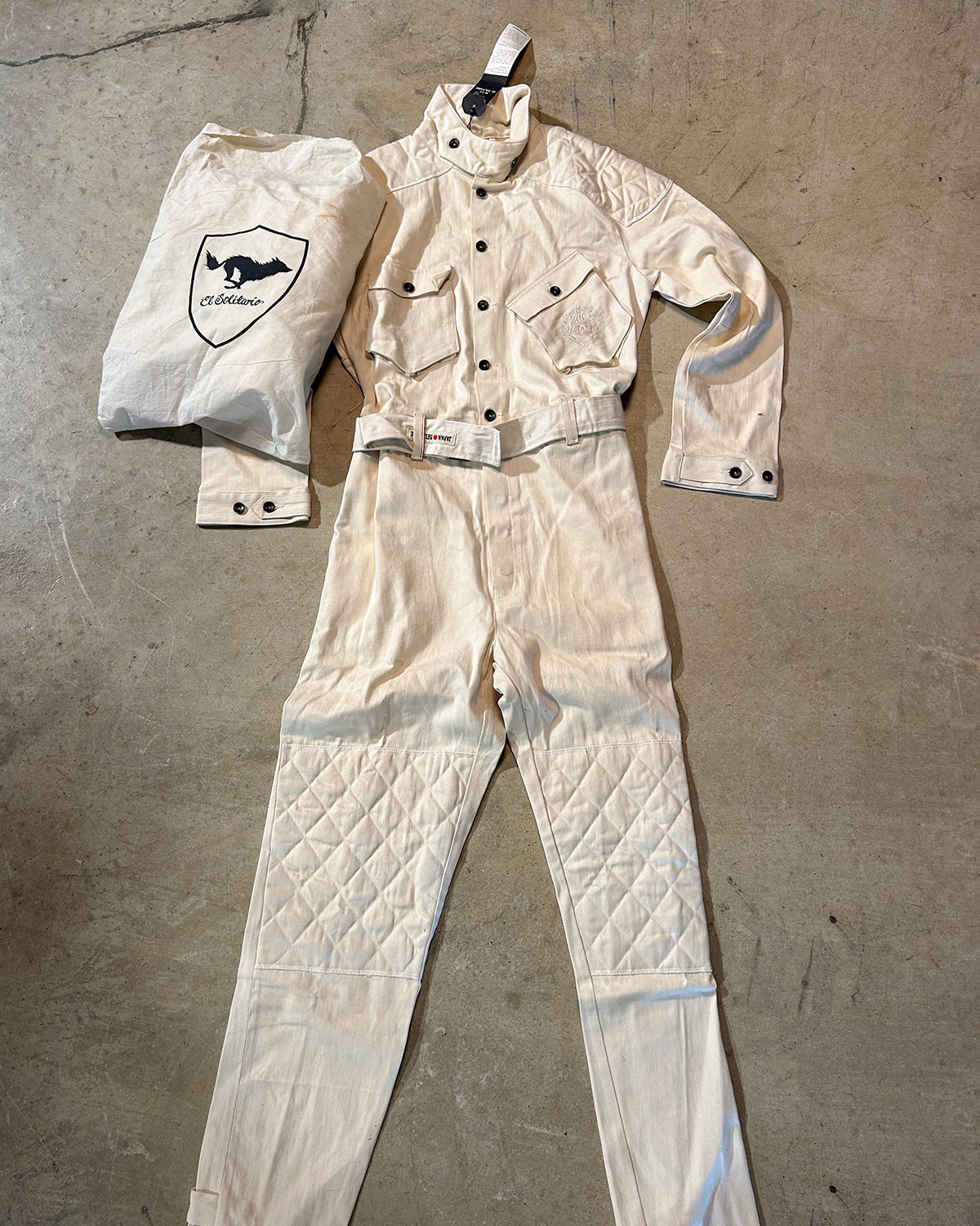 N.O.S. Bonneville Coverall Ecru