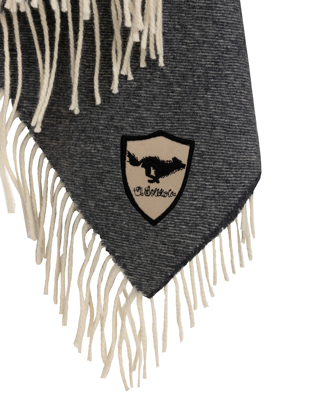 El Solitario Short Poncho Dark Grey