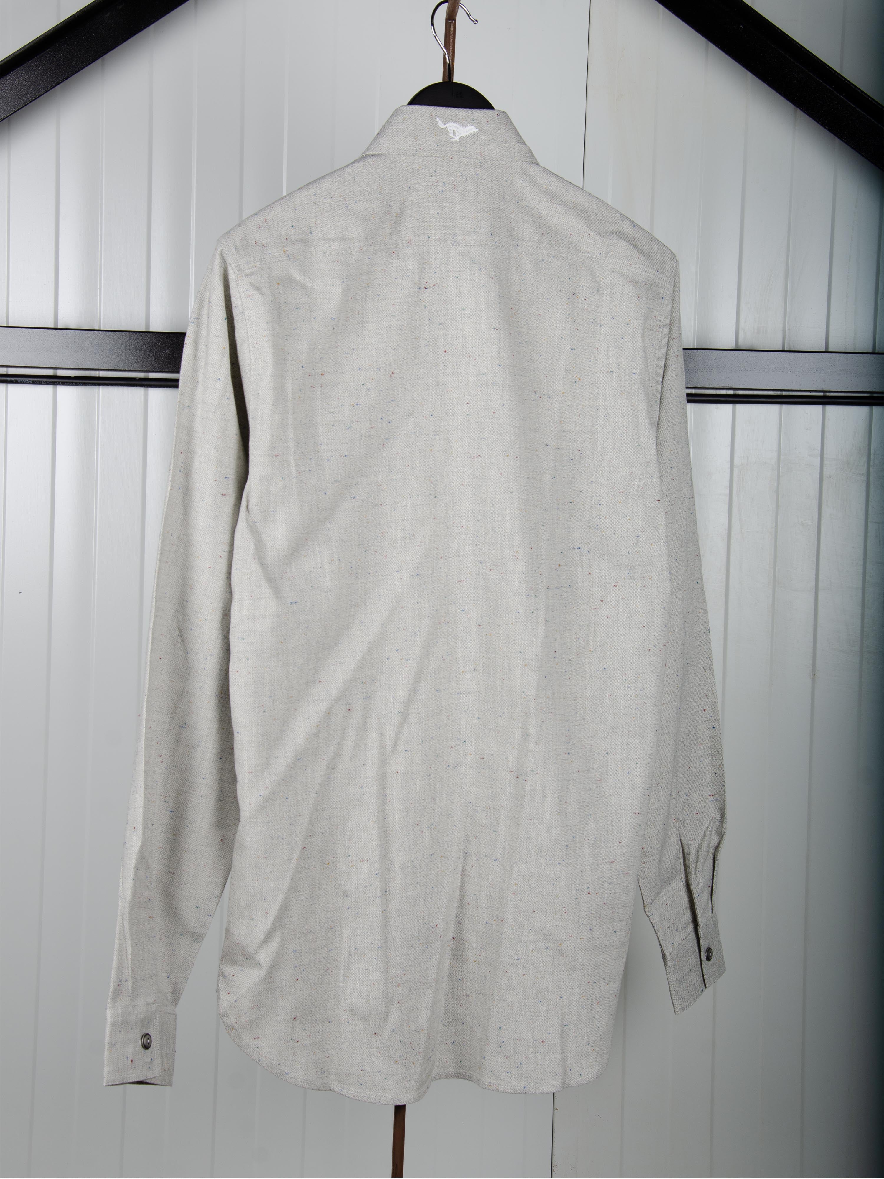 N.O.S. Jefe Multi-colored Nep Chambray shirt