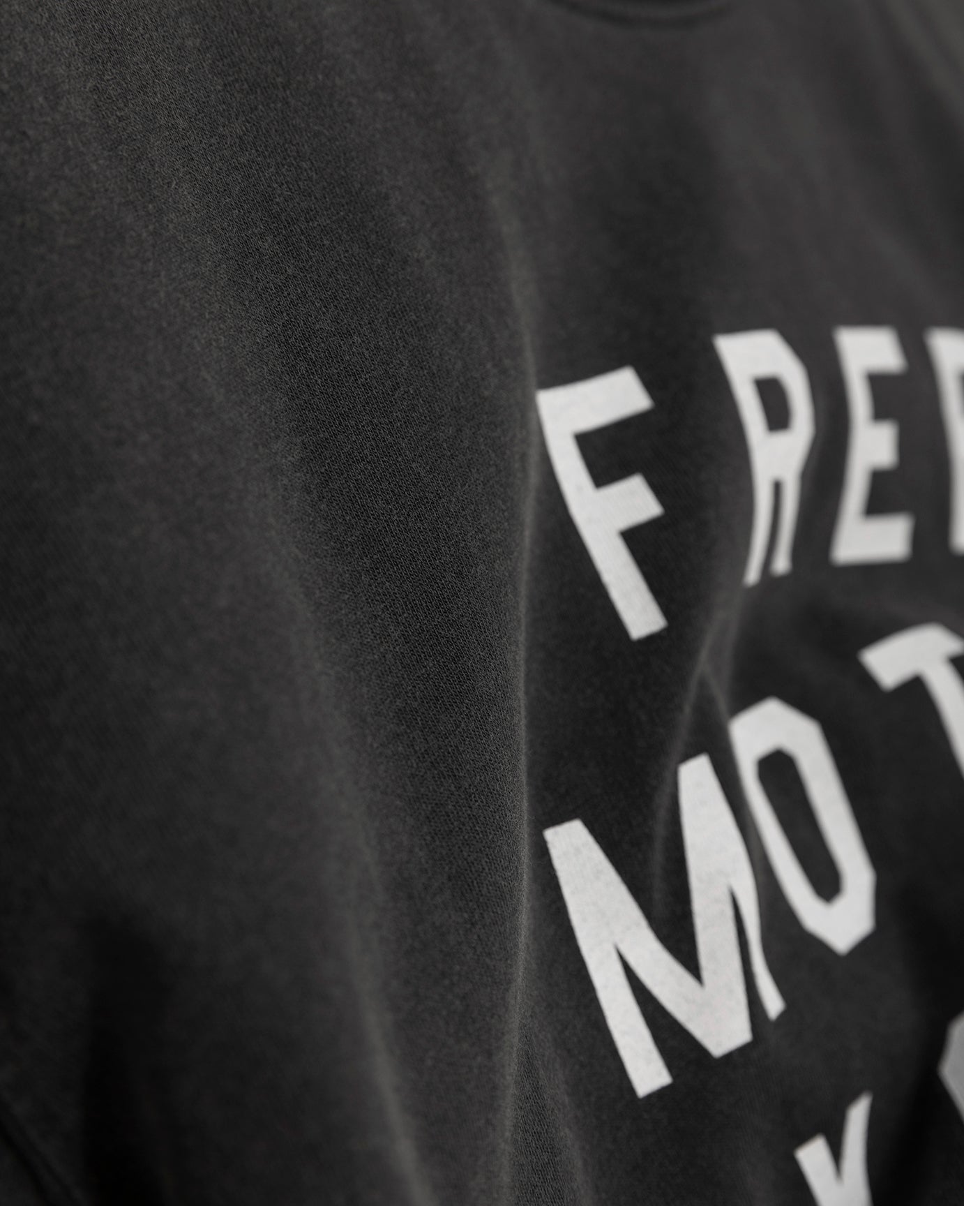 Free Faded Black T-Shirt