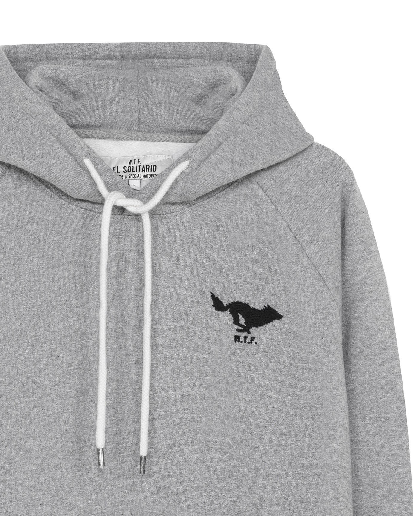 N.O.S. Balboa Embroidered Grey Hoodie