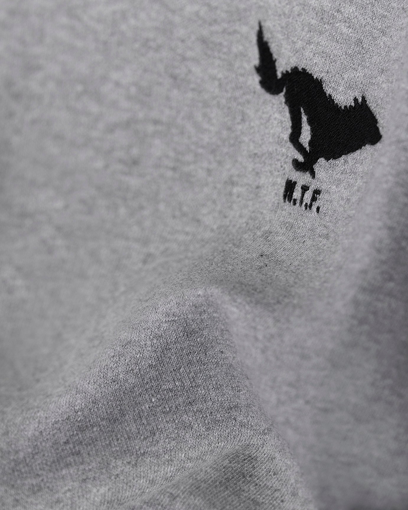 N.O.S. Balboa Embroidered Grey Hoodie