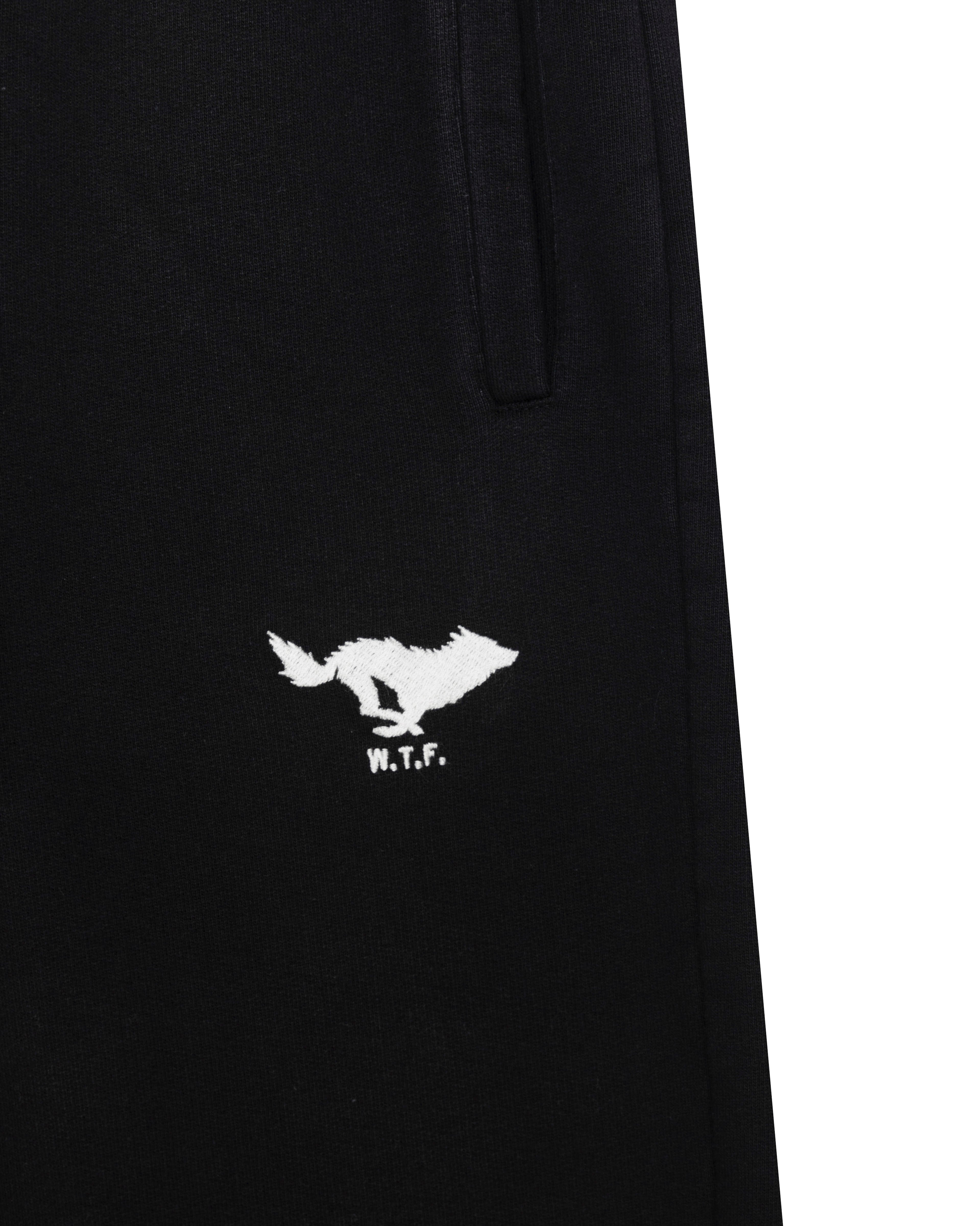 N.O.S. Balboa Embroidered Black Jogger