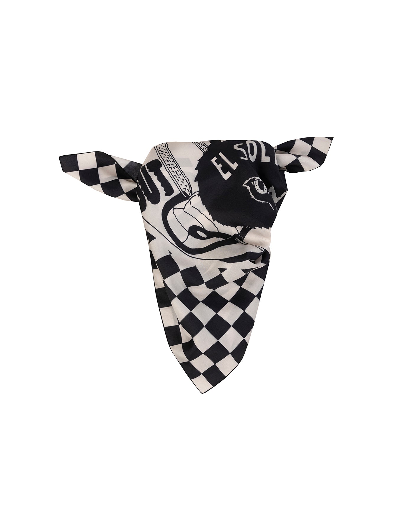 EIN883 Silk Scarf - TEIF