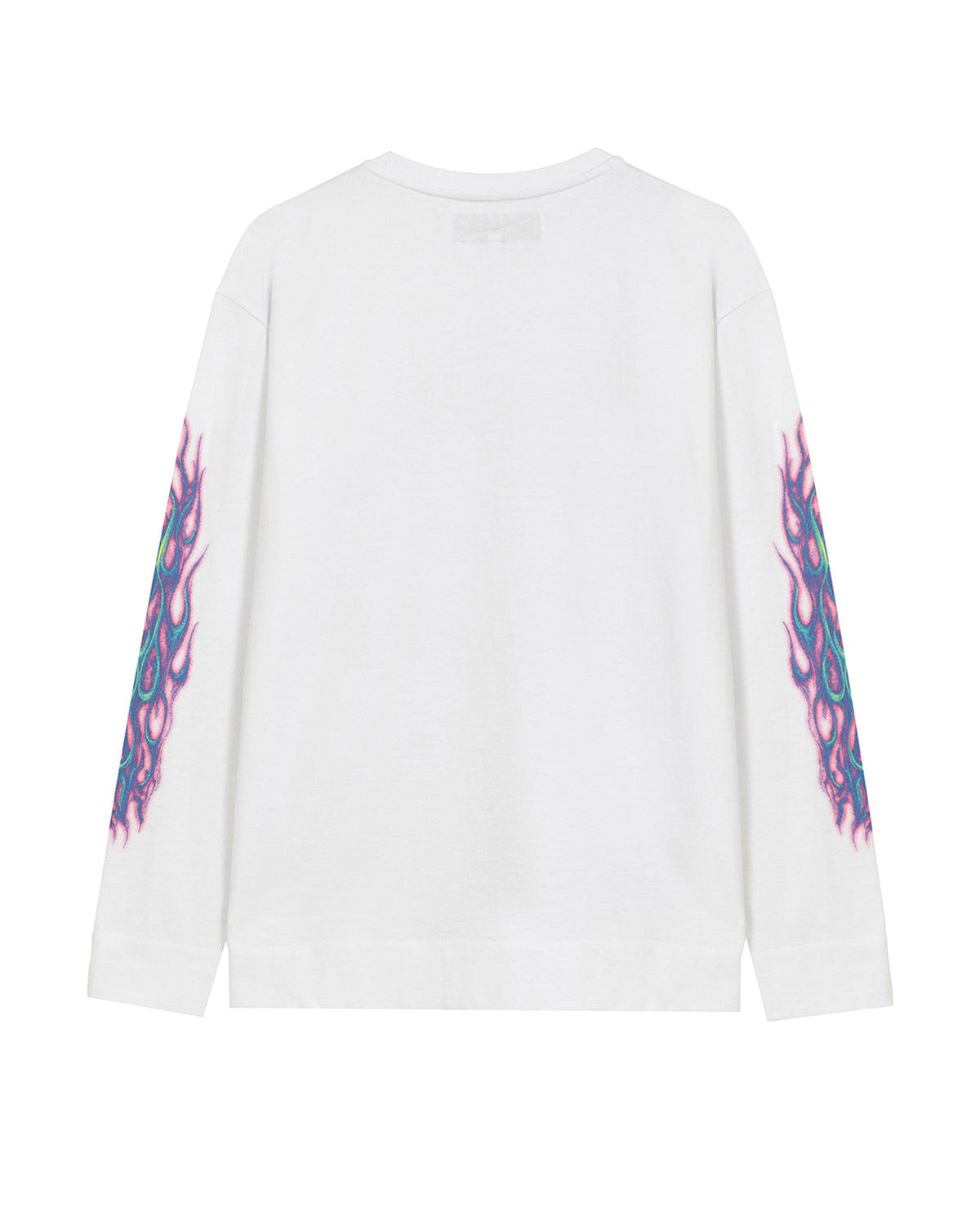 Solitario Flames Double Knit Jersey White