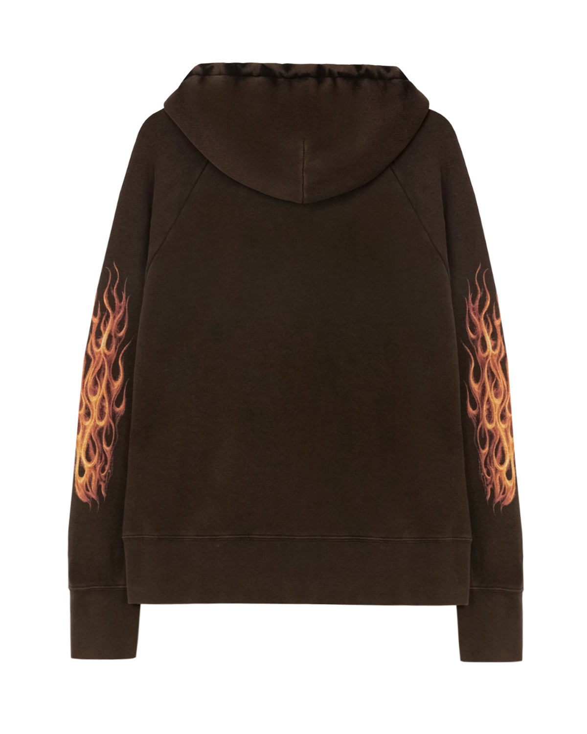 Solitario Flames Hoodie Brown
