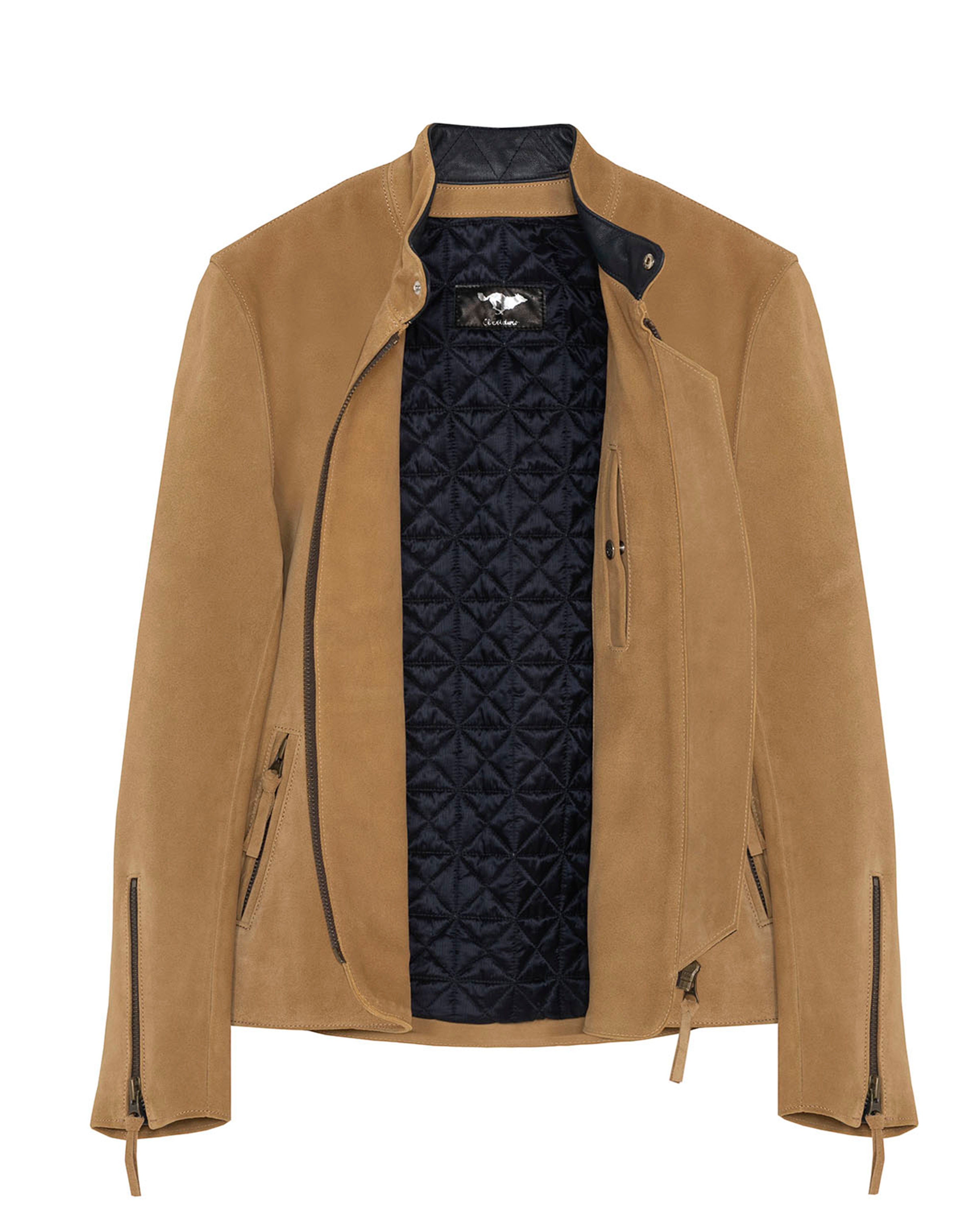 Kraken Suede Jacket Beige