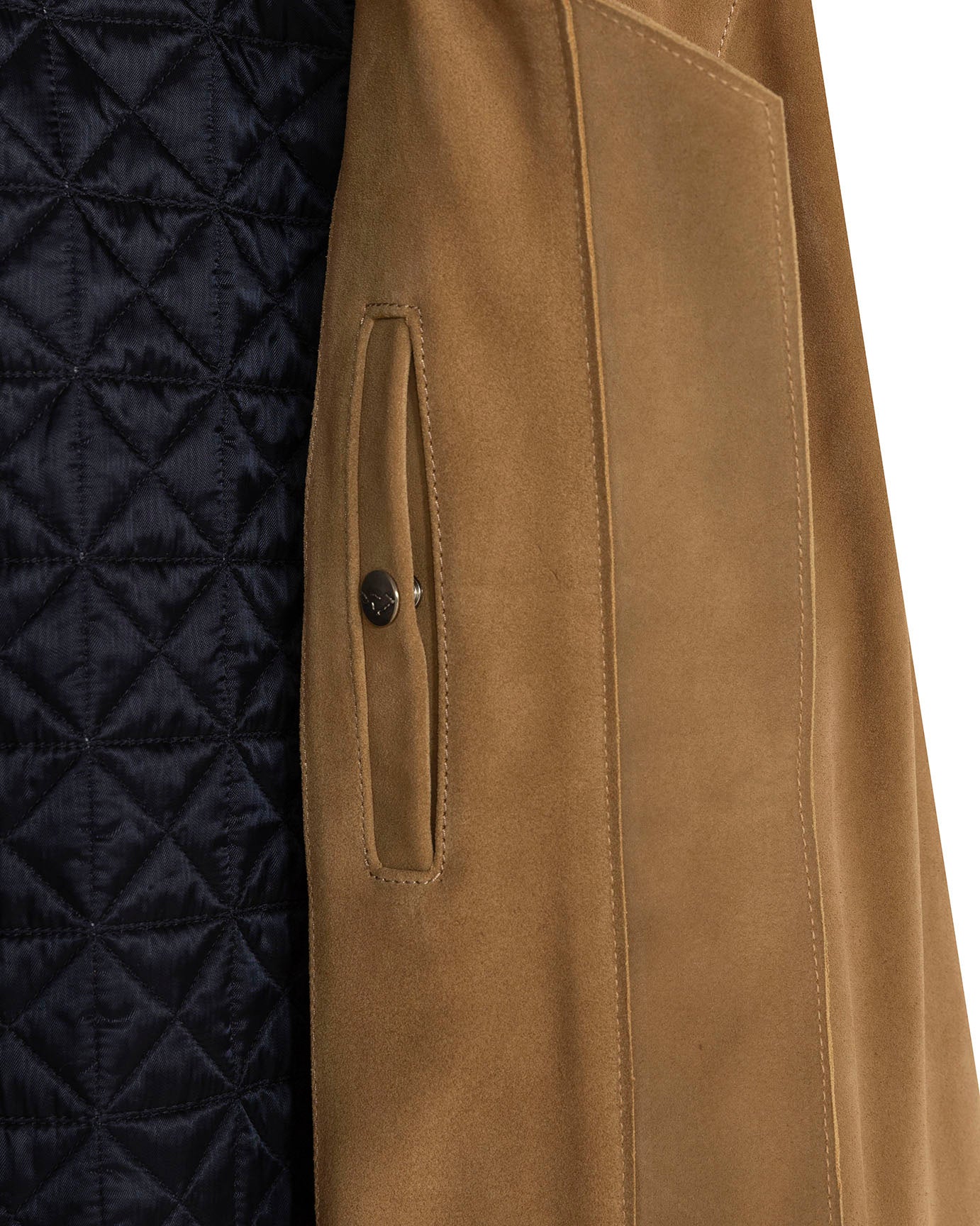 Kraken Suede Jacket Beige