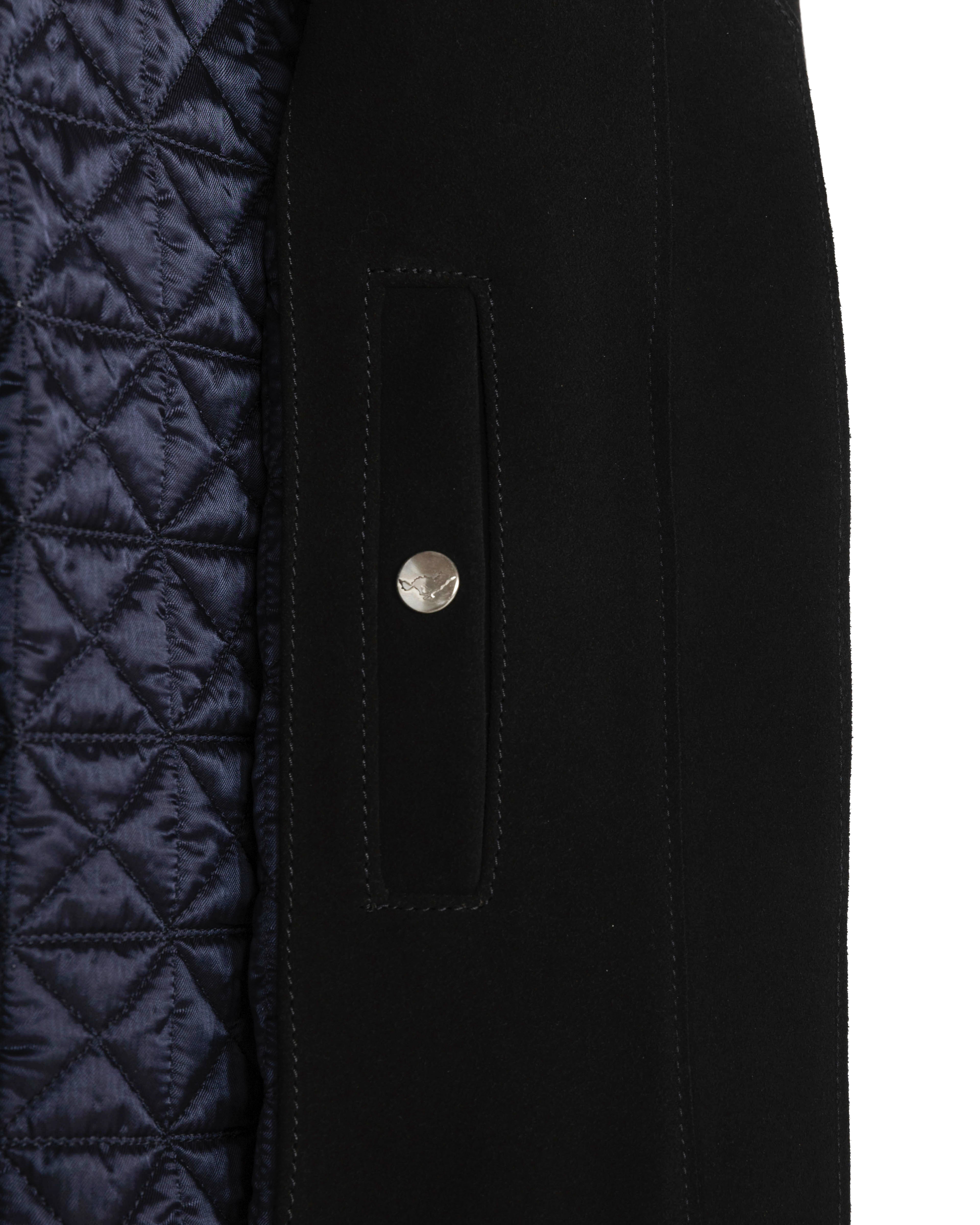 Kraken Suede Jacket Black