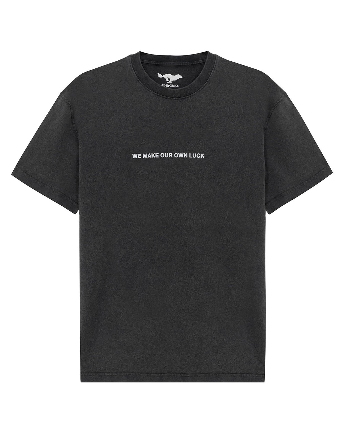 Luck Faded Black T-Shirt