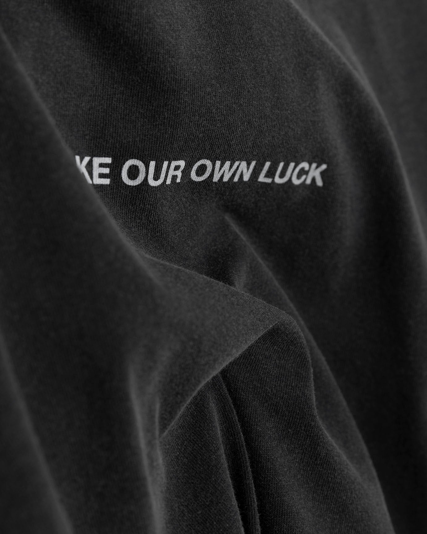 Luck Faded Black T-Shirt