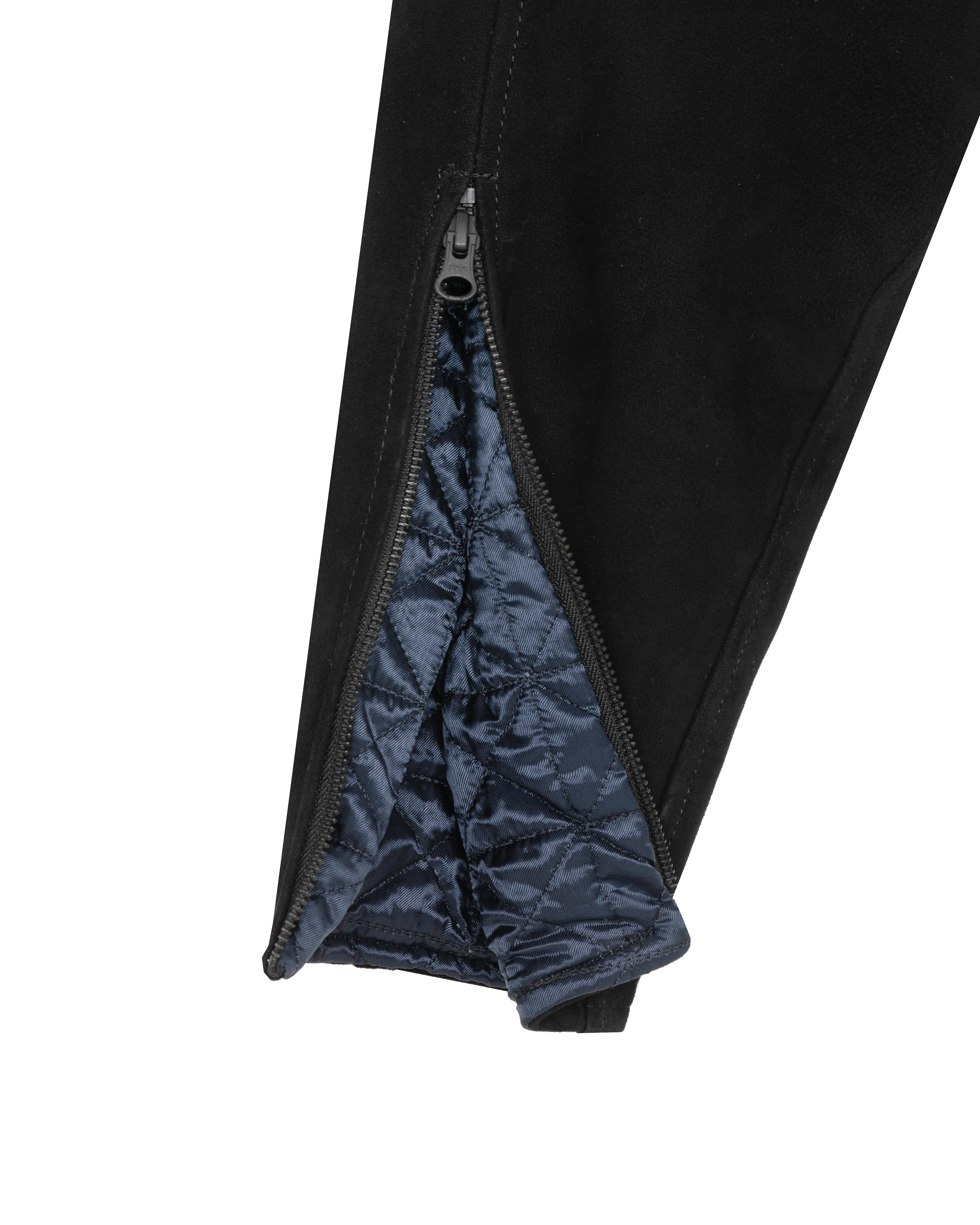 Rascal Leather Motorcycle Pants Black
