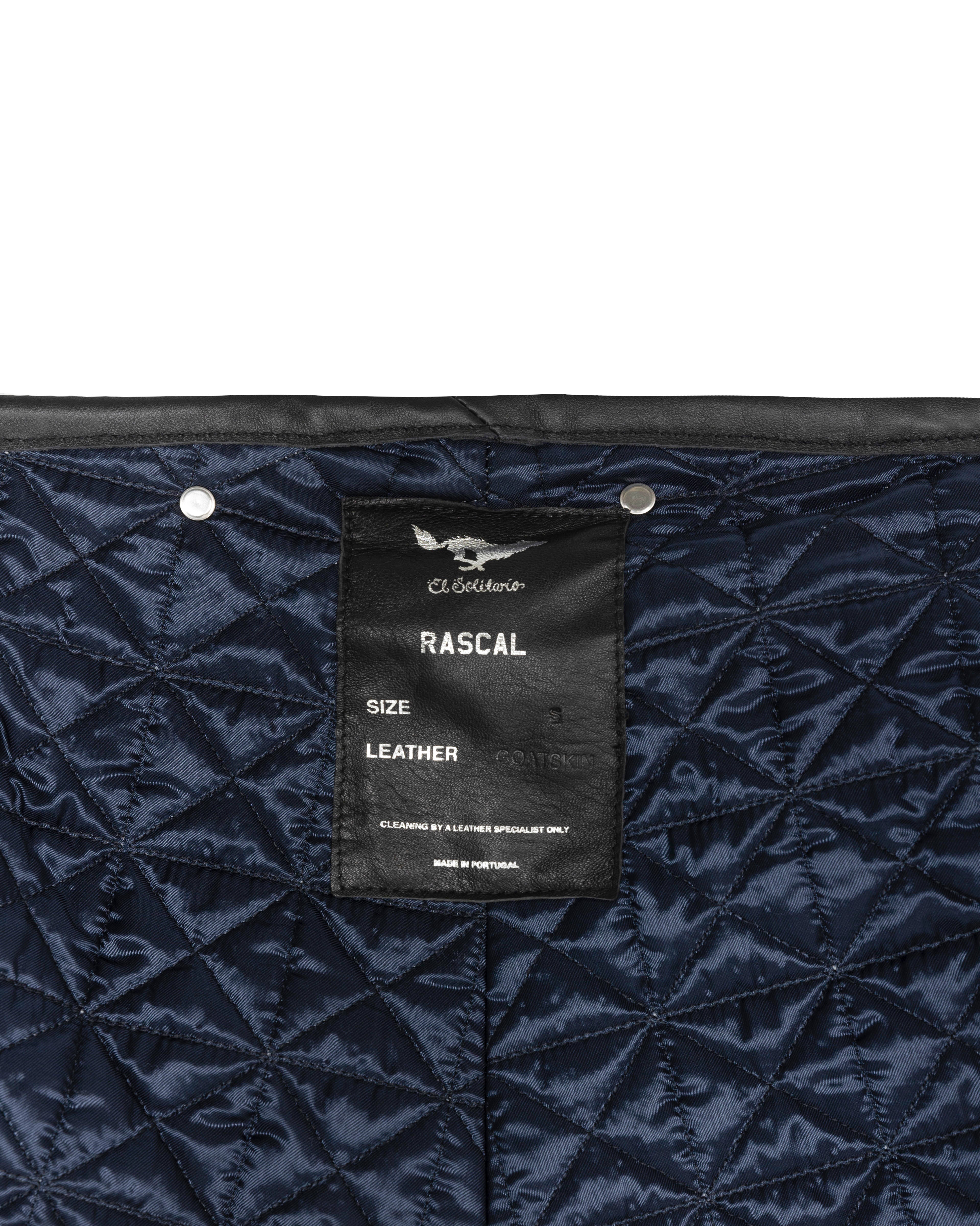 Rascal Leather Motorcycle Pants Black
