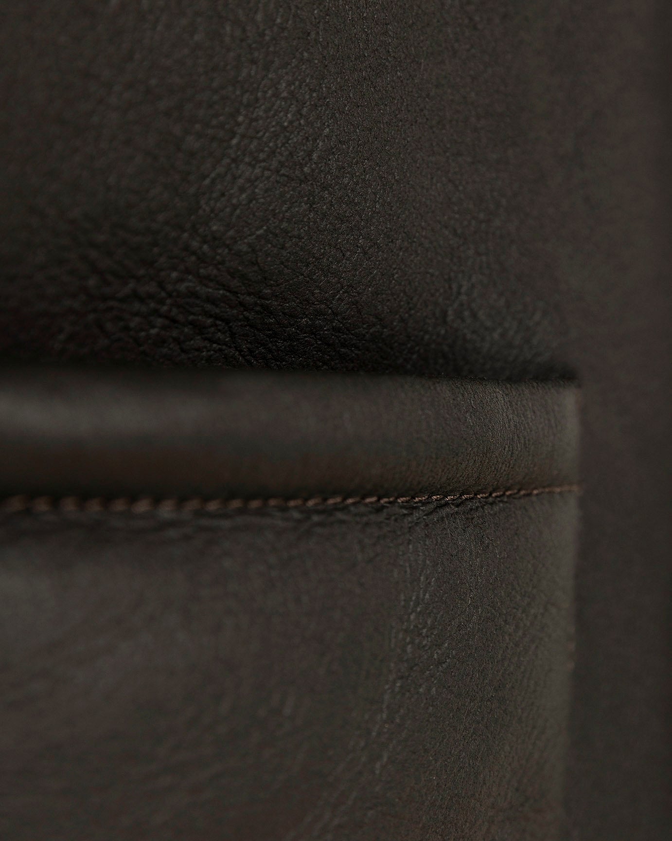 Solitario Reversible Shearling Vest Brown