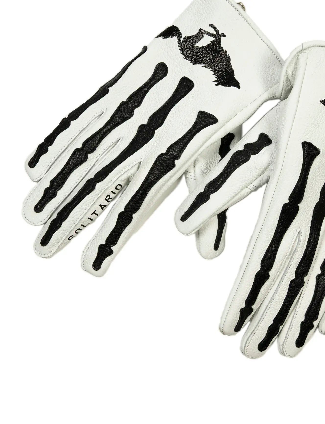 Bones Deerskin Gloves W/B