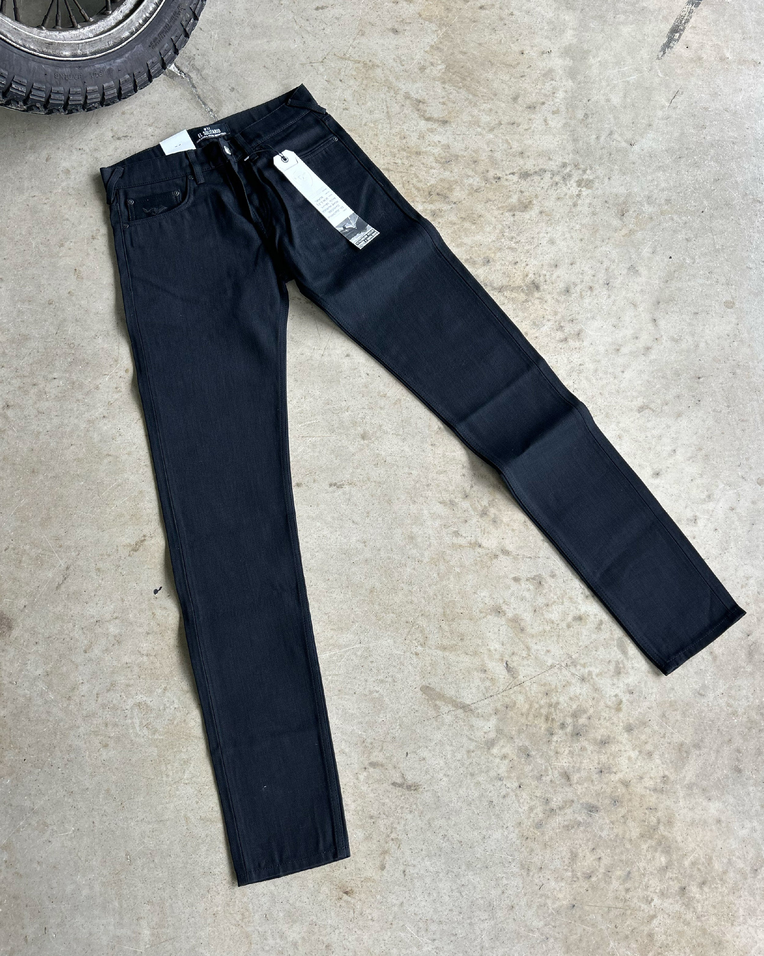 Impostor Skinny raw selvedge Denim Black