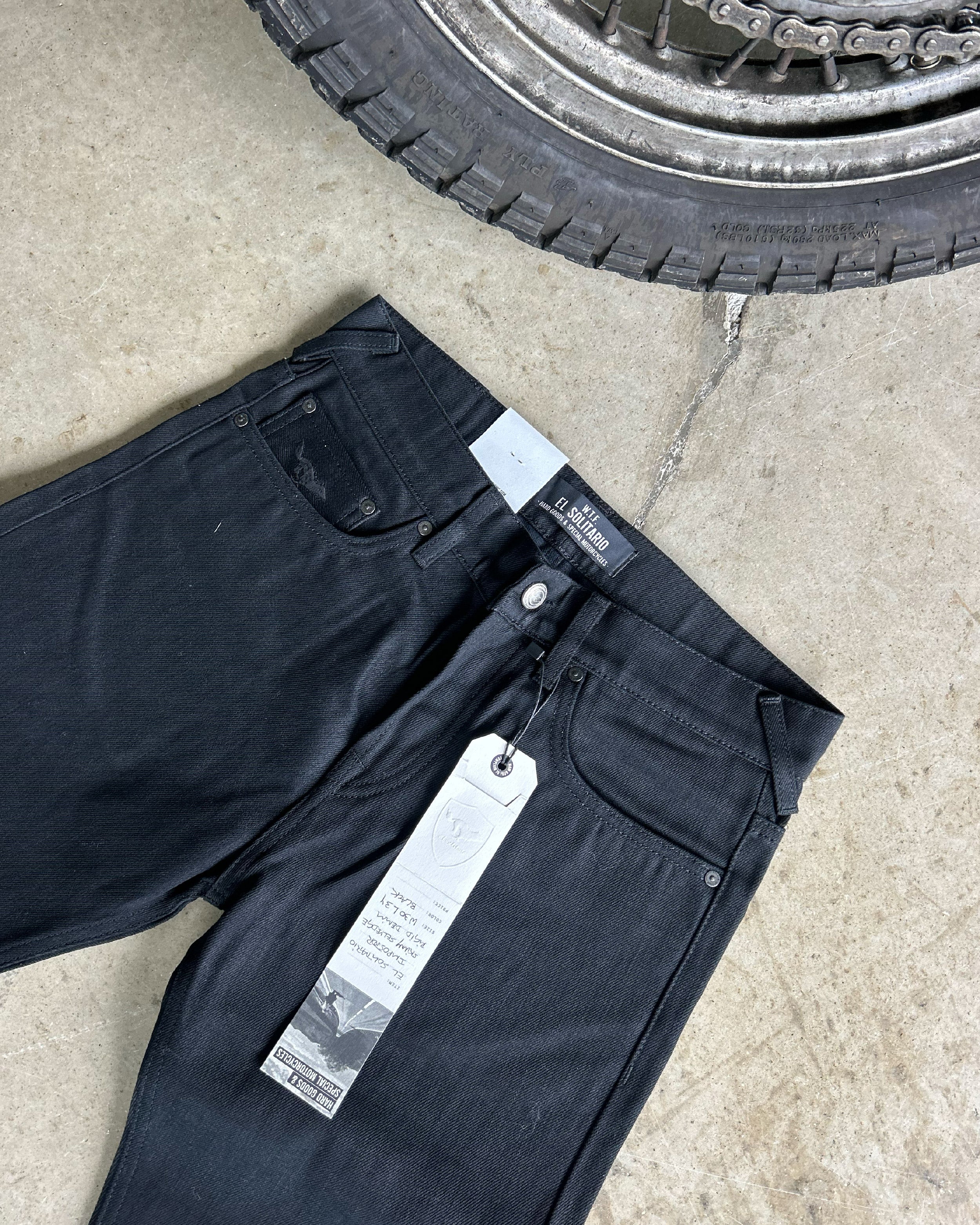 Impostor Skinny raw selvedge Denim Black