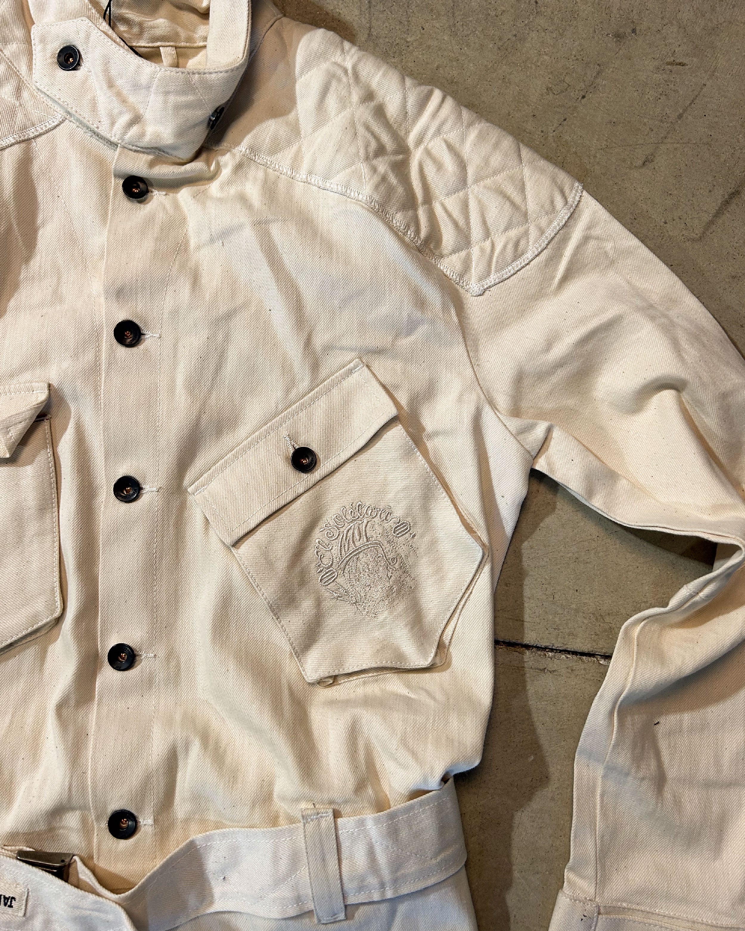 N.O.S. Bonneville Coverall Ecru