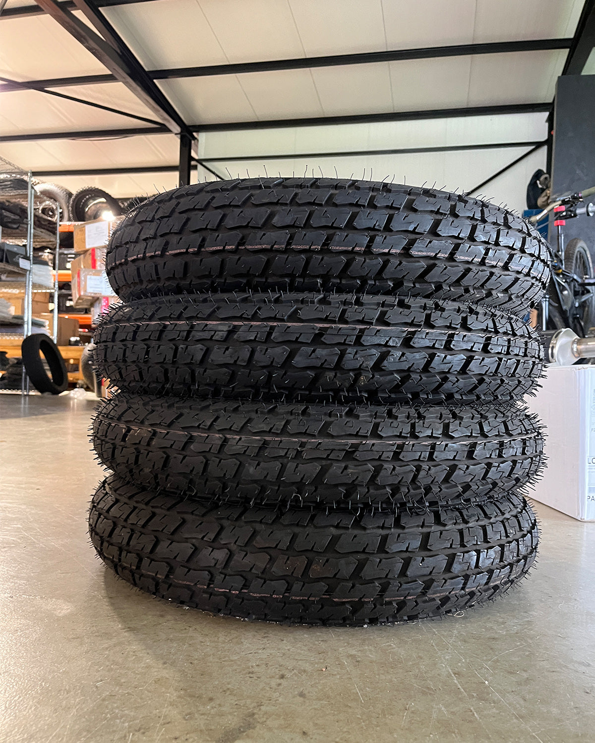 Dunlop 130/80 19 Flat Track tyres