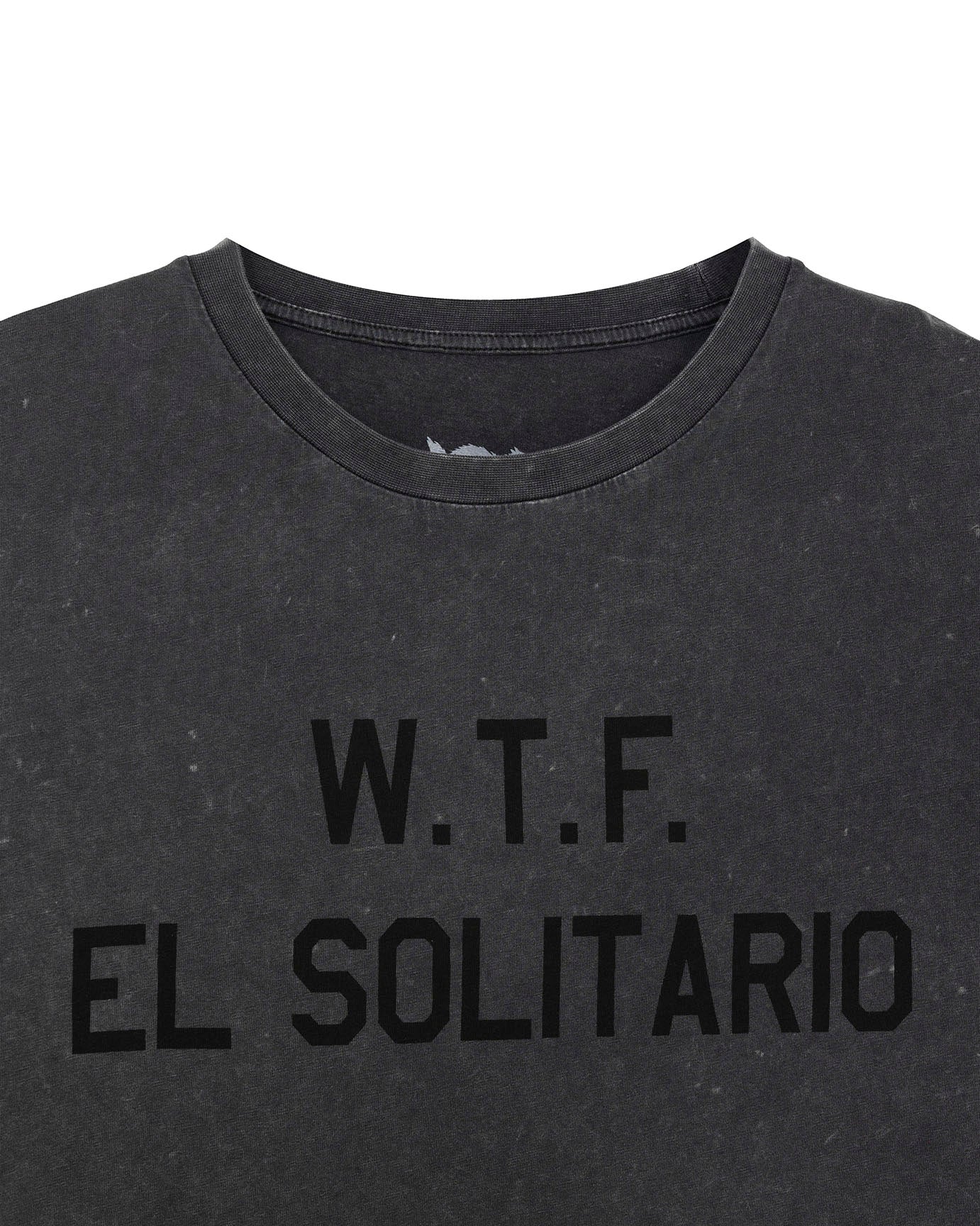 WTF Faded Black T-shirt