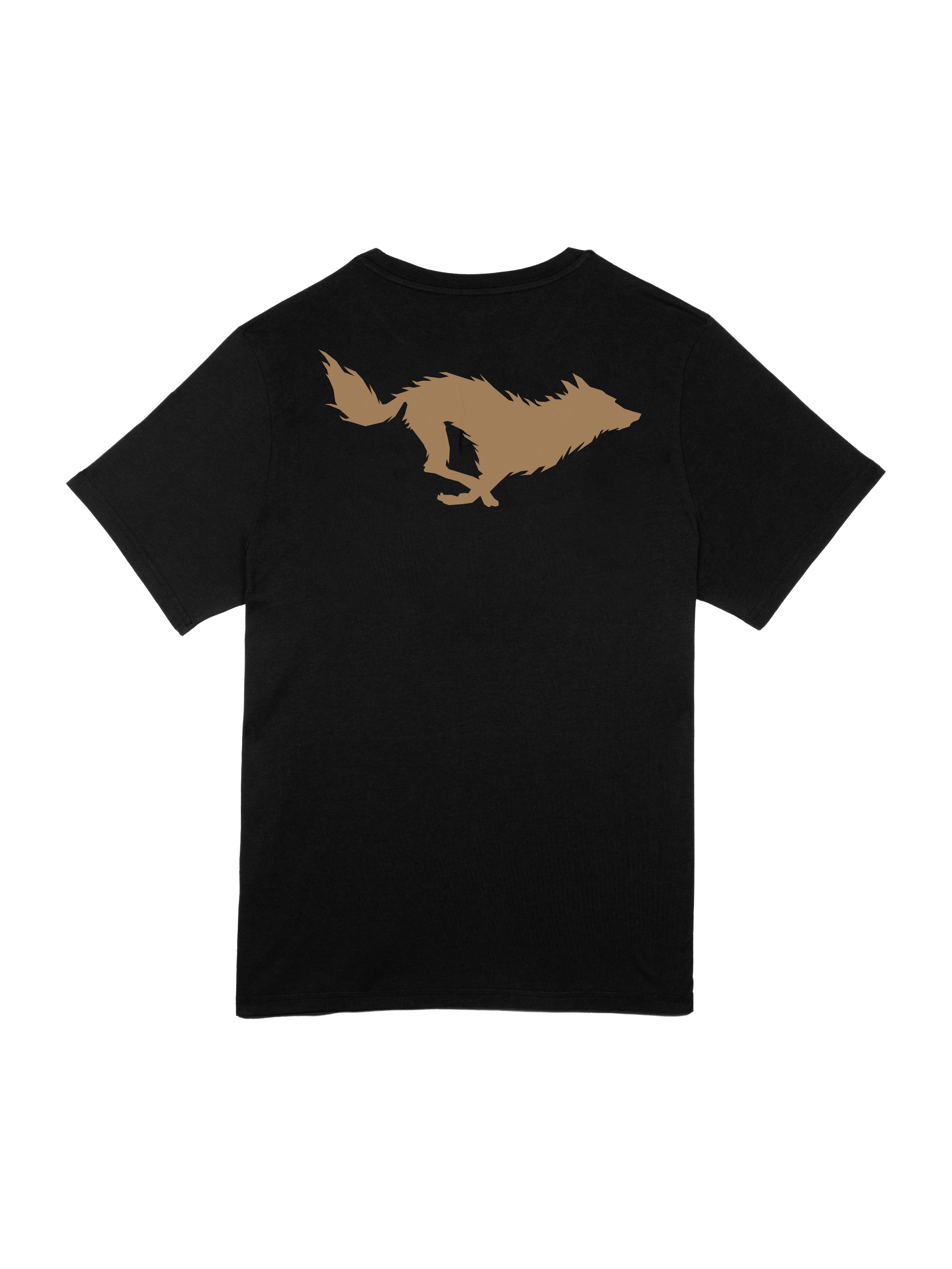 N.O.S. Lobo Black/Beige T-Shirt