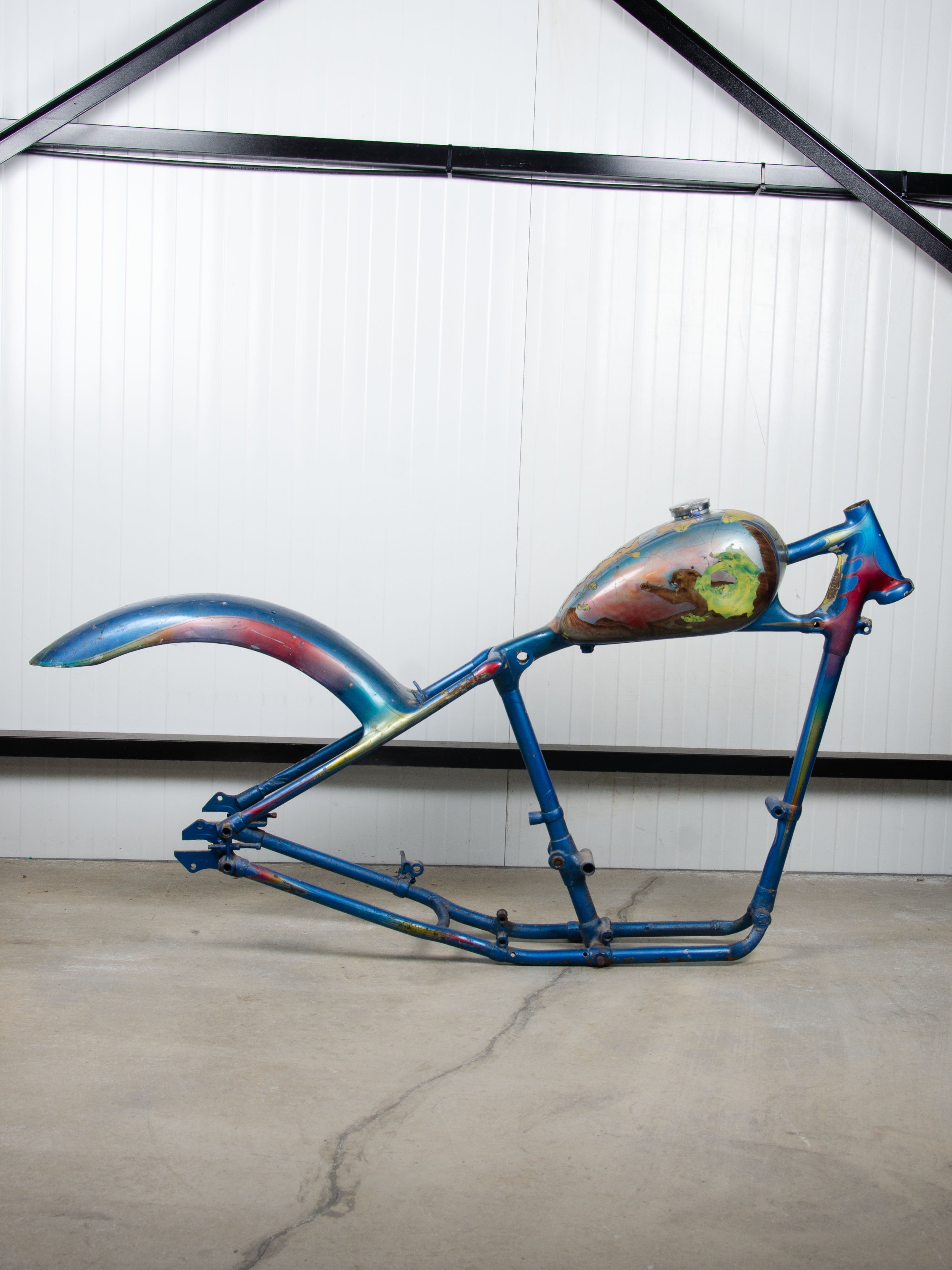 Triumph Pre Unit Chopper Frame