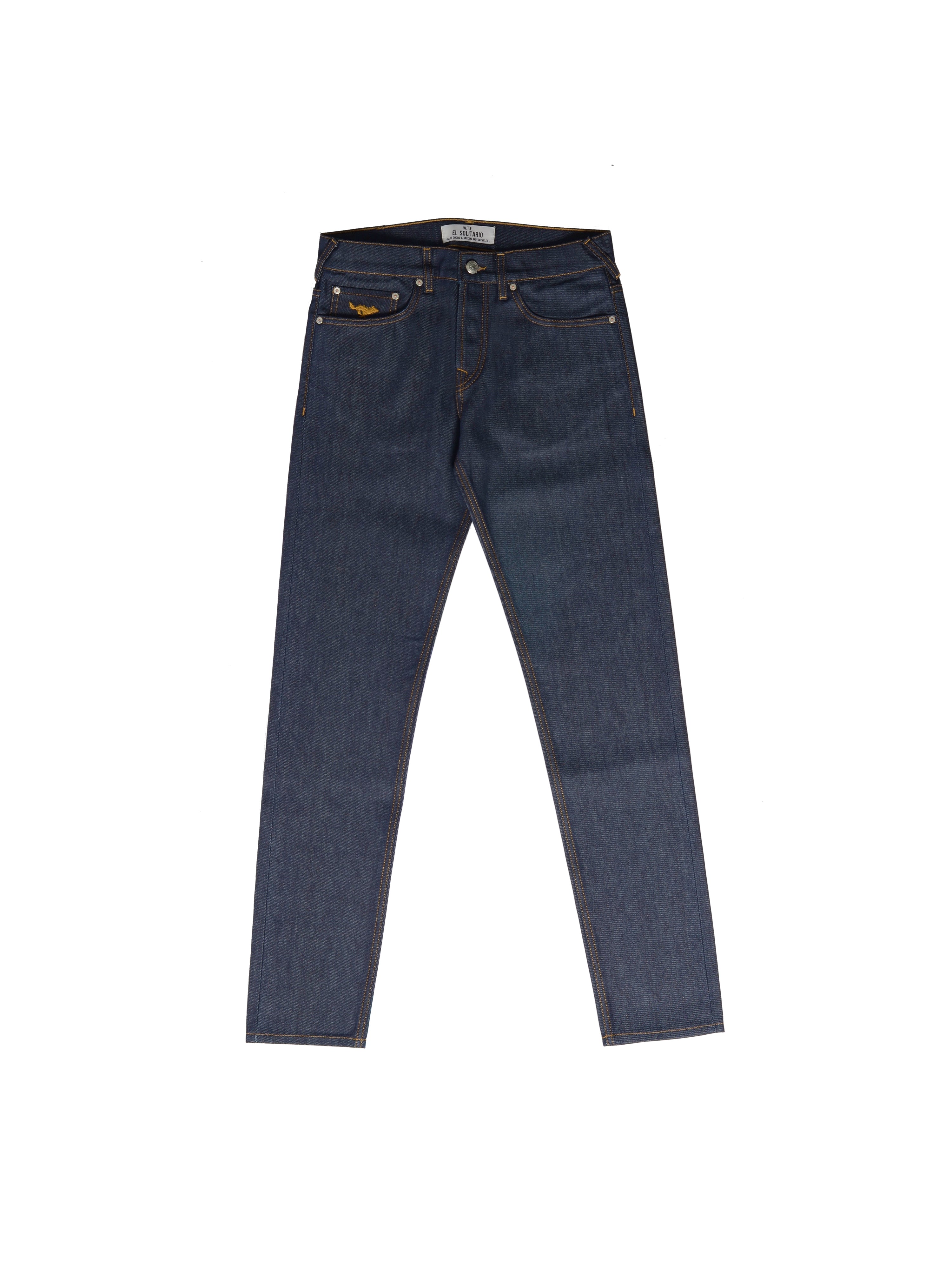 El Solitario Impostor Skinny Raw selvedge Denim Indigo