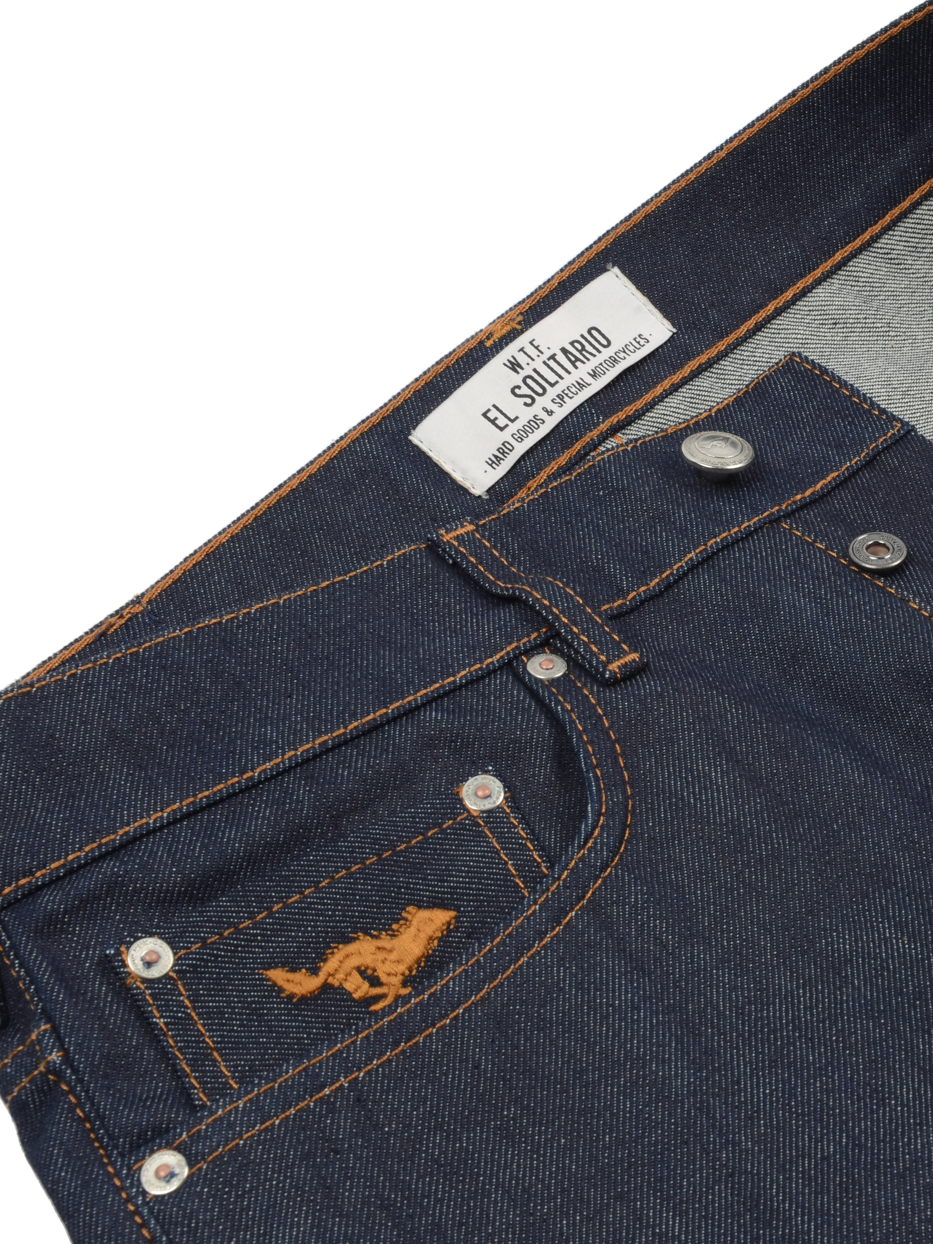 El Solitario Impostor Skinny Raw selvedge Denim Indigo