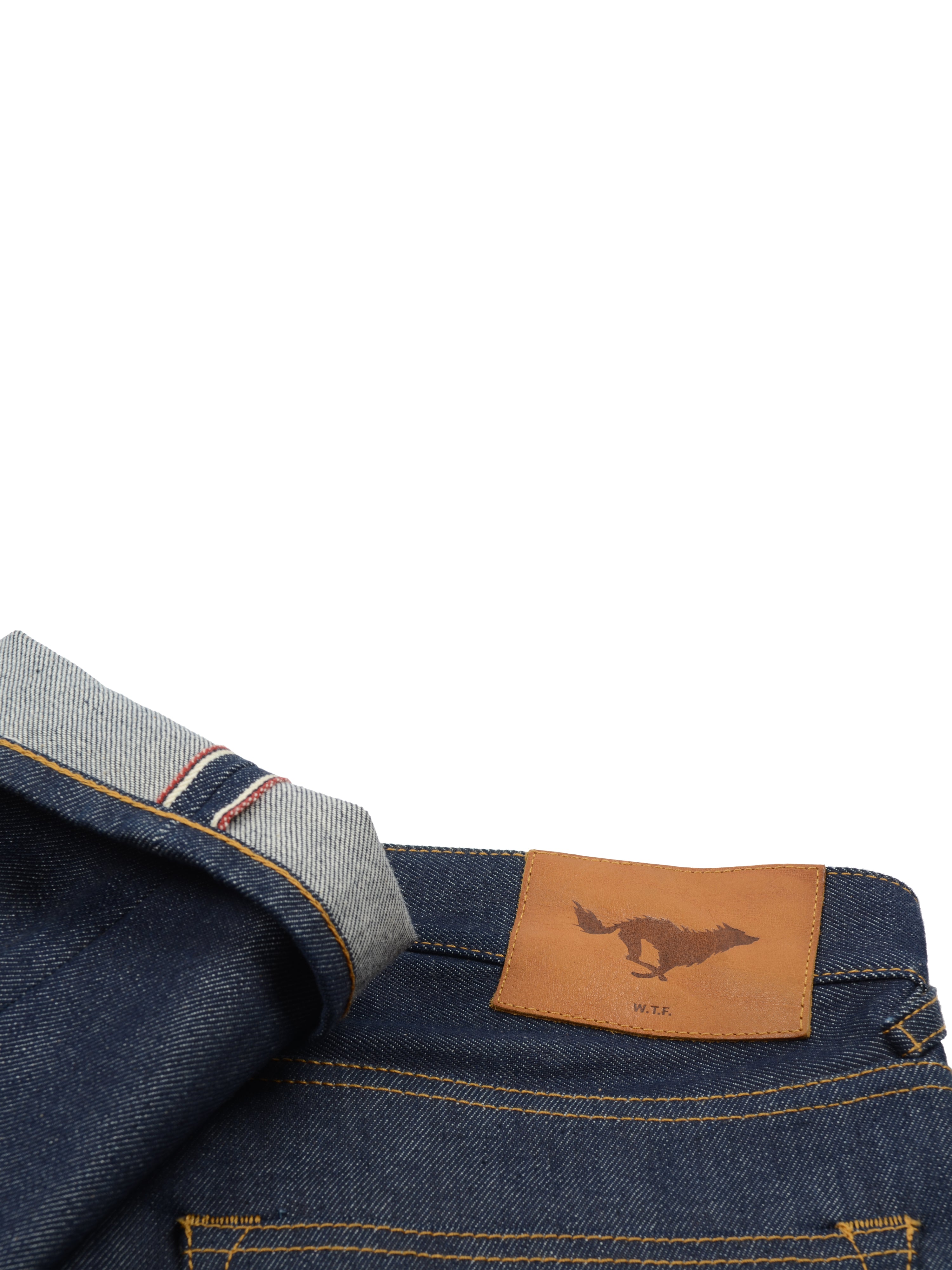 El Solitario Panhead regular raw selvedge Denim Indigo
