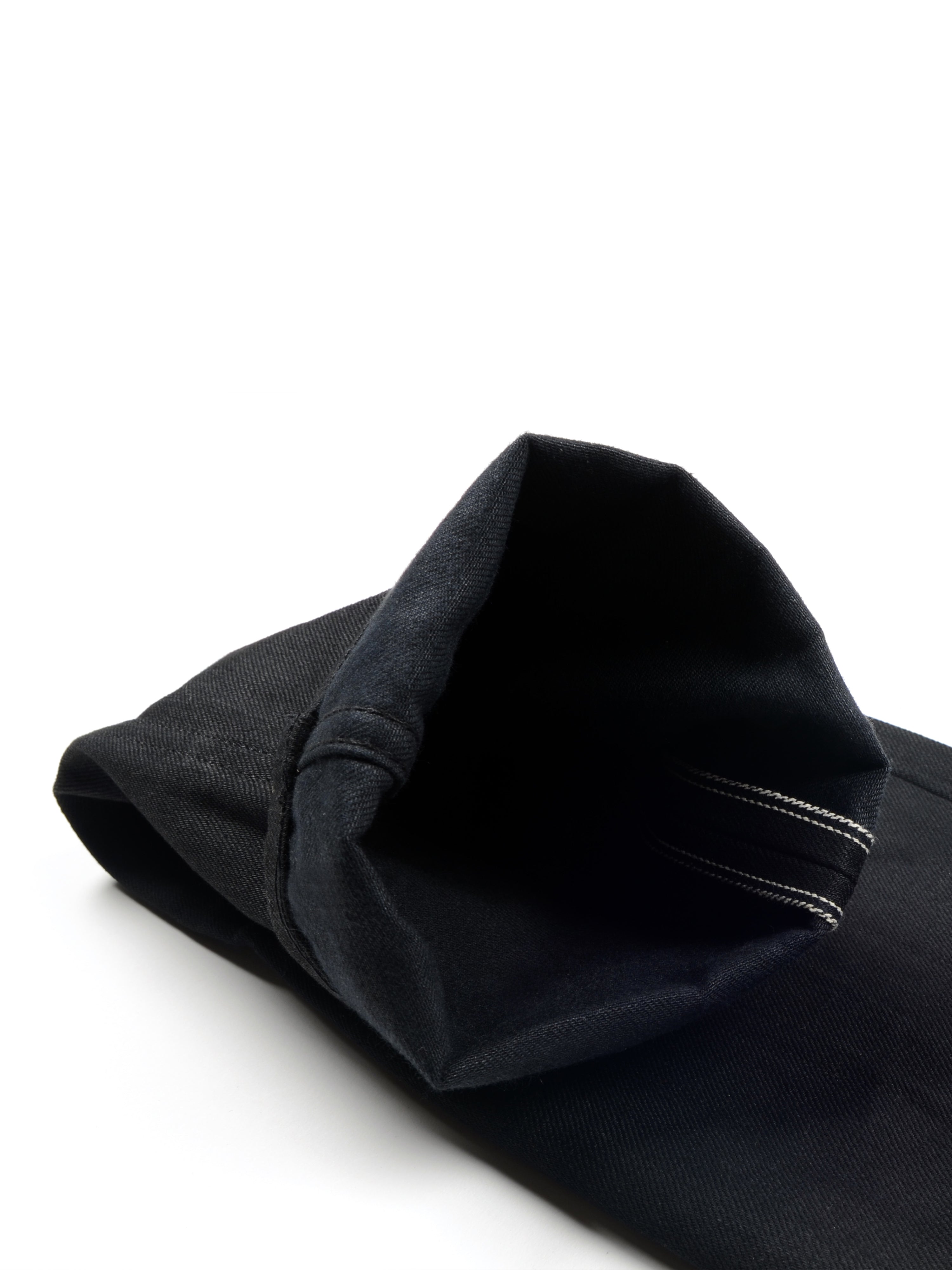 El Solitario Panhead Regular Raw Selvedge Denim Black