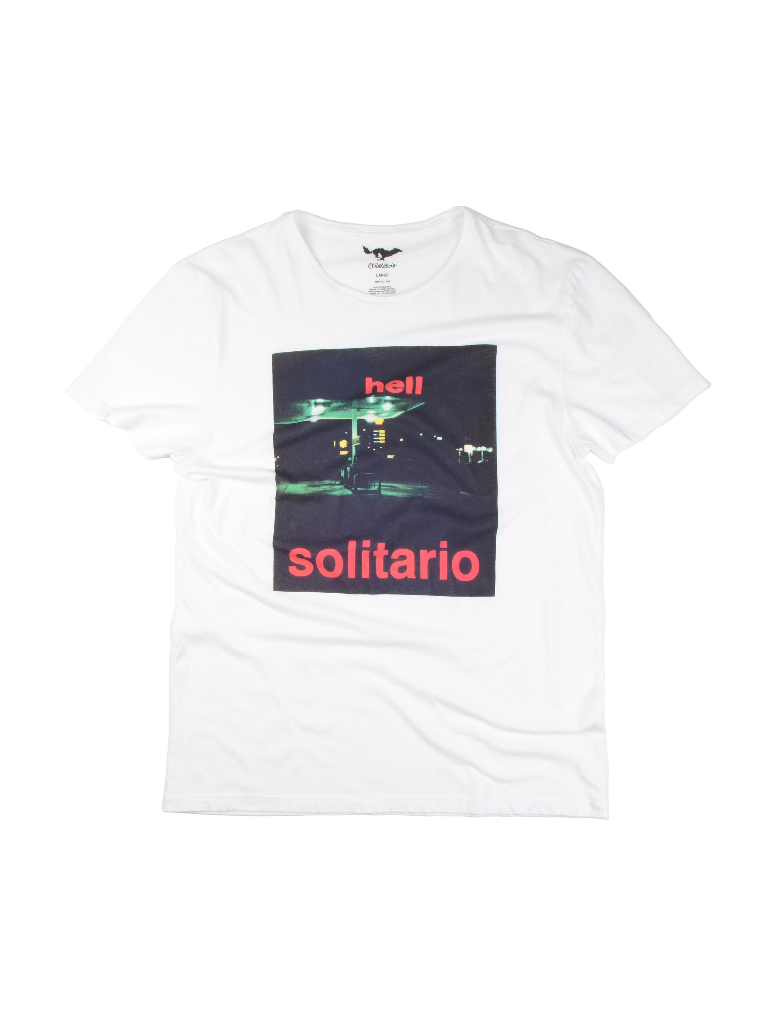 El Solitario Hell T-Shirt. Front
