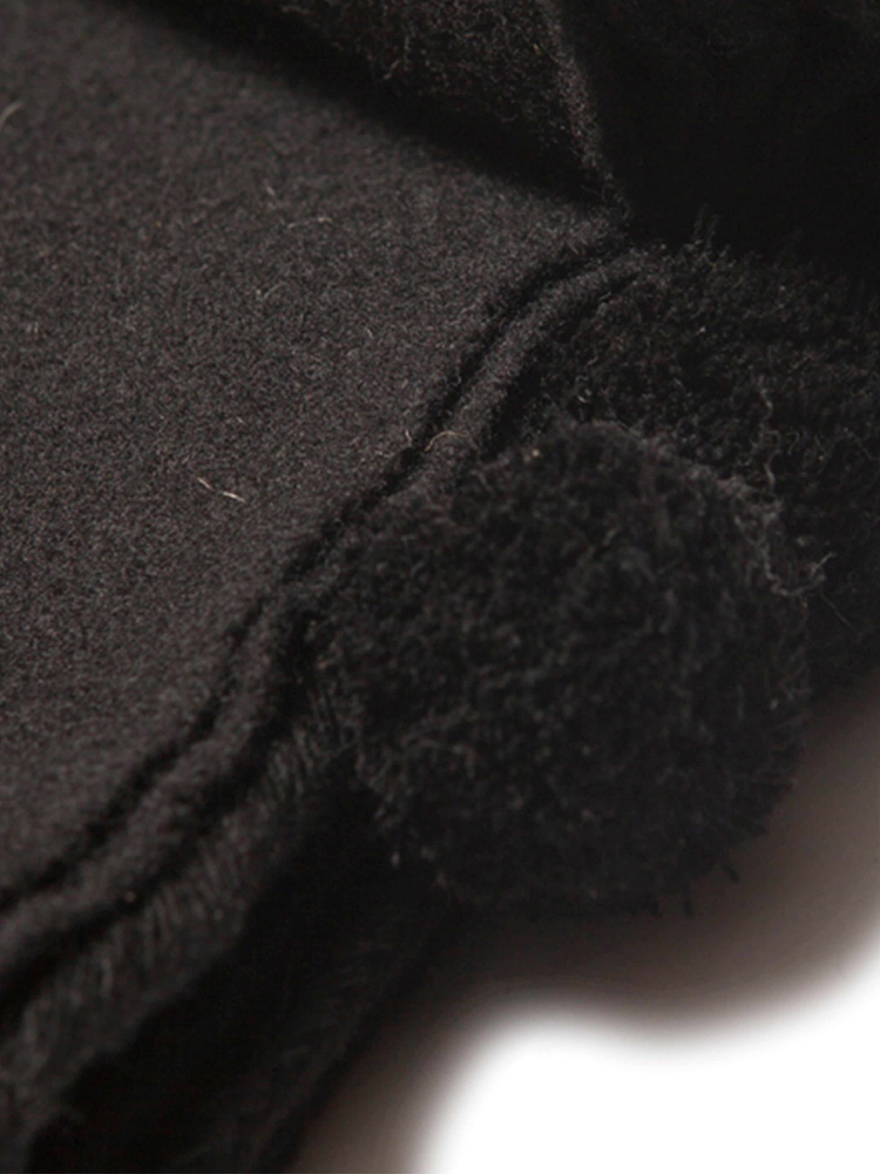 El Solitario Short Poncho Black